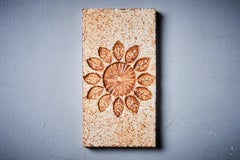 Set von 12 Keramikfliesen von Roger Capron, Frankreich – 1970er Jahre