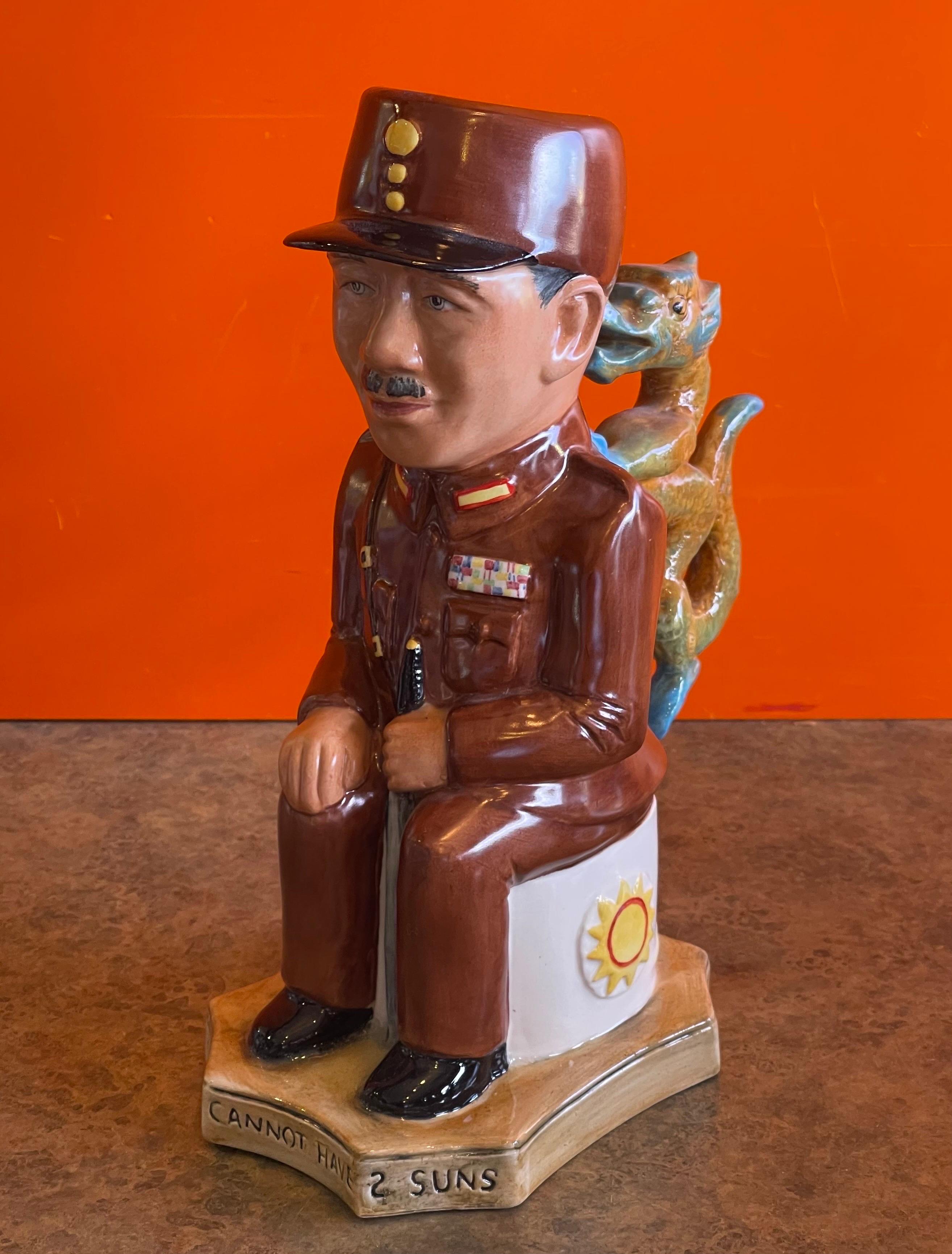 Set of 12 Ceramic Toby Jugs World War ii Allied Leaders Collection by Wilkinson 8