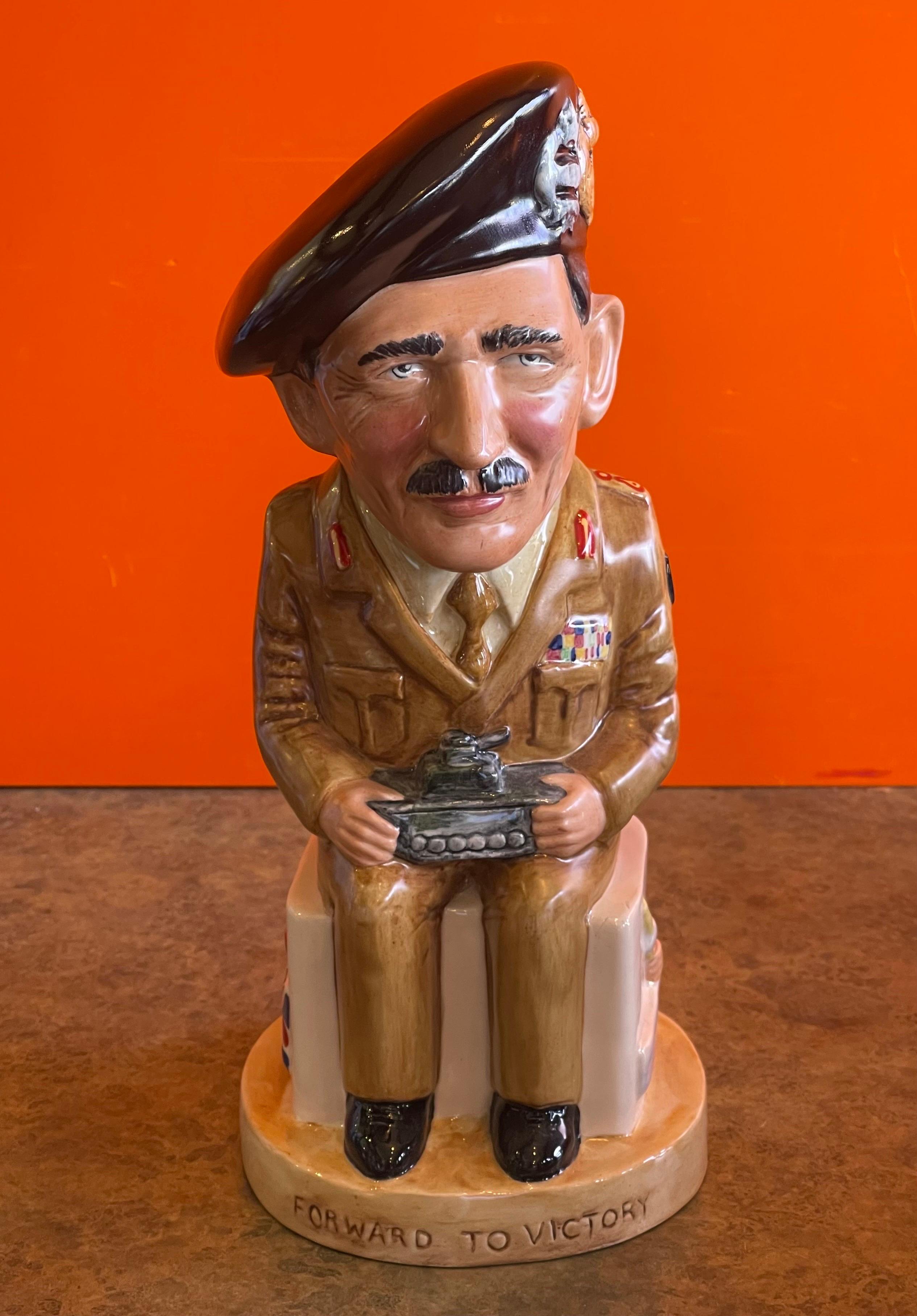 Set of 12 Ceramic Toby Jugs World War ii Allied Leaders Collection by Wilkinson 9