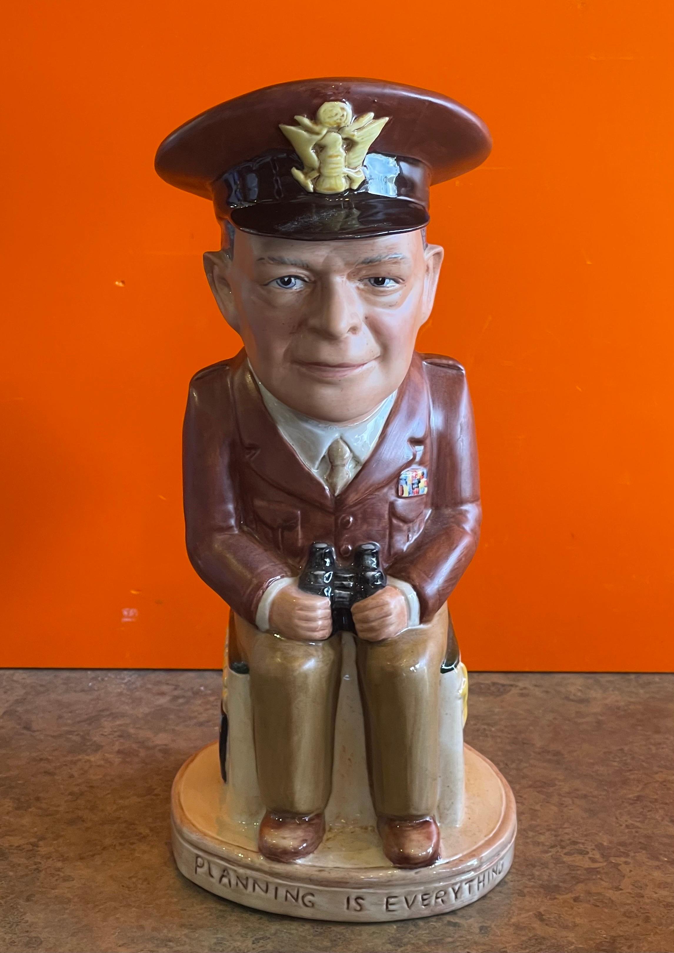 Set of 12 Ceramic Toby Jugs World War ii Allied Leaders Collection by Wilkinson 12
