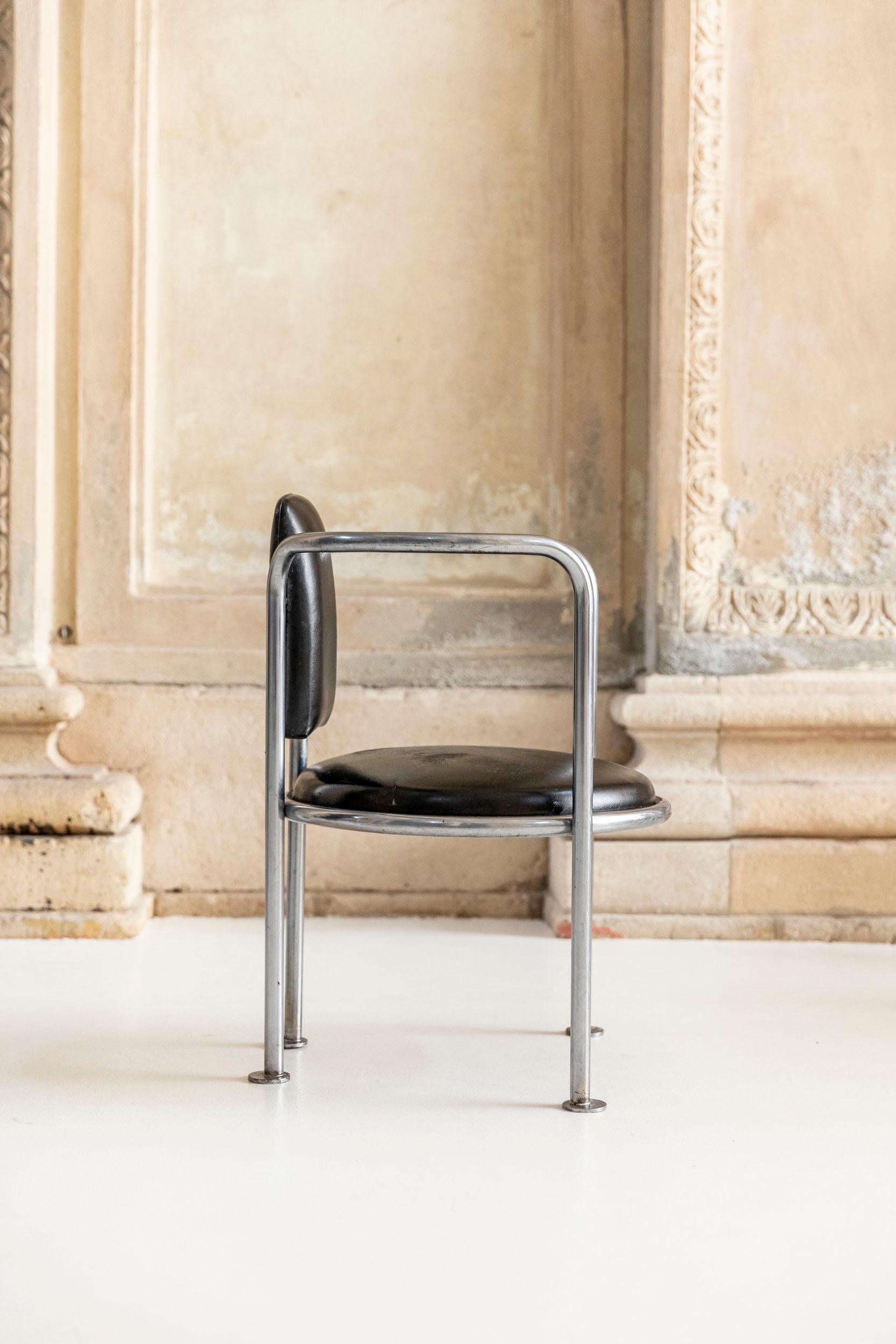 Italian Set of 12 Chairs Bohaus Inspired