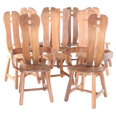 Set of 12 chairs by DE PUYDT