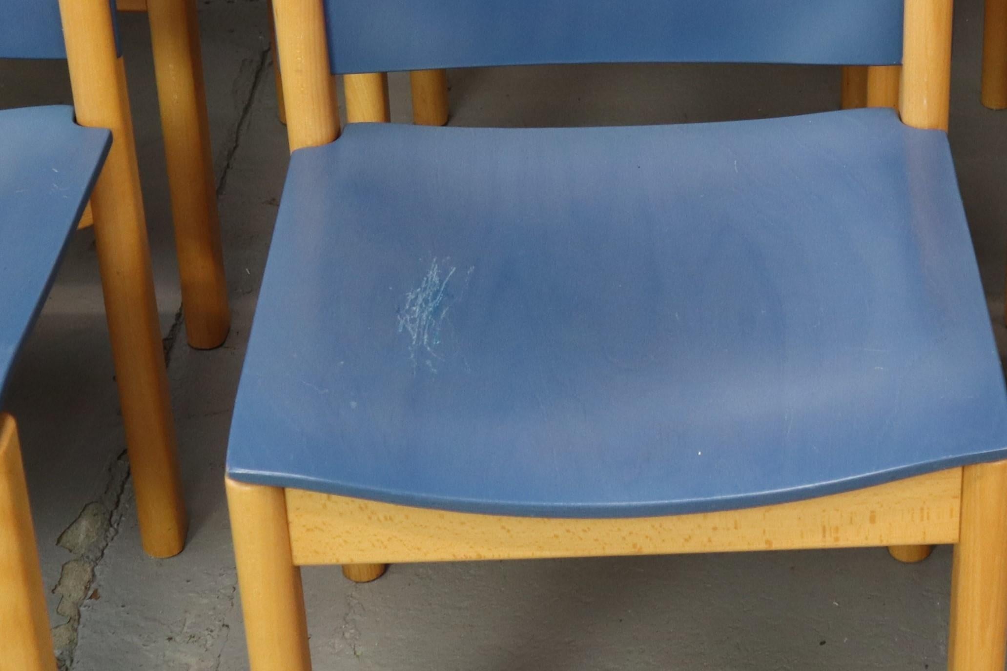 Set of 12 chairs by Kusch Co, Germany 6