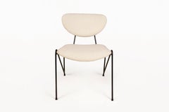 Set of 12 Chairs by Miguel Rodrigo Mazure for ISA Bergamo, Circa 1950, Italy
