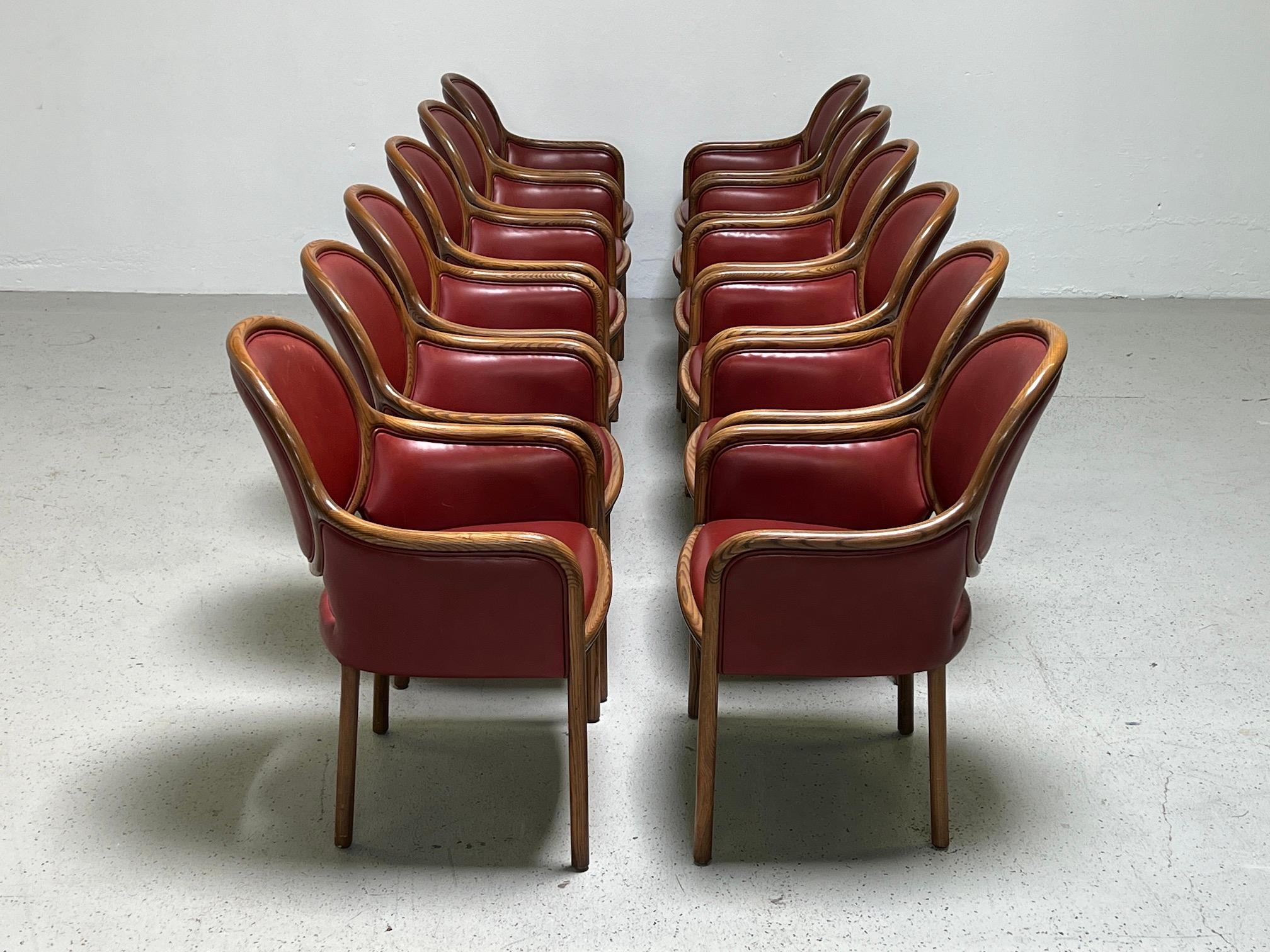 Set of 12 Chairs by Ward Bennett for Brickel 8