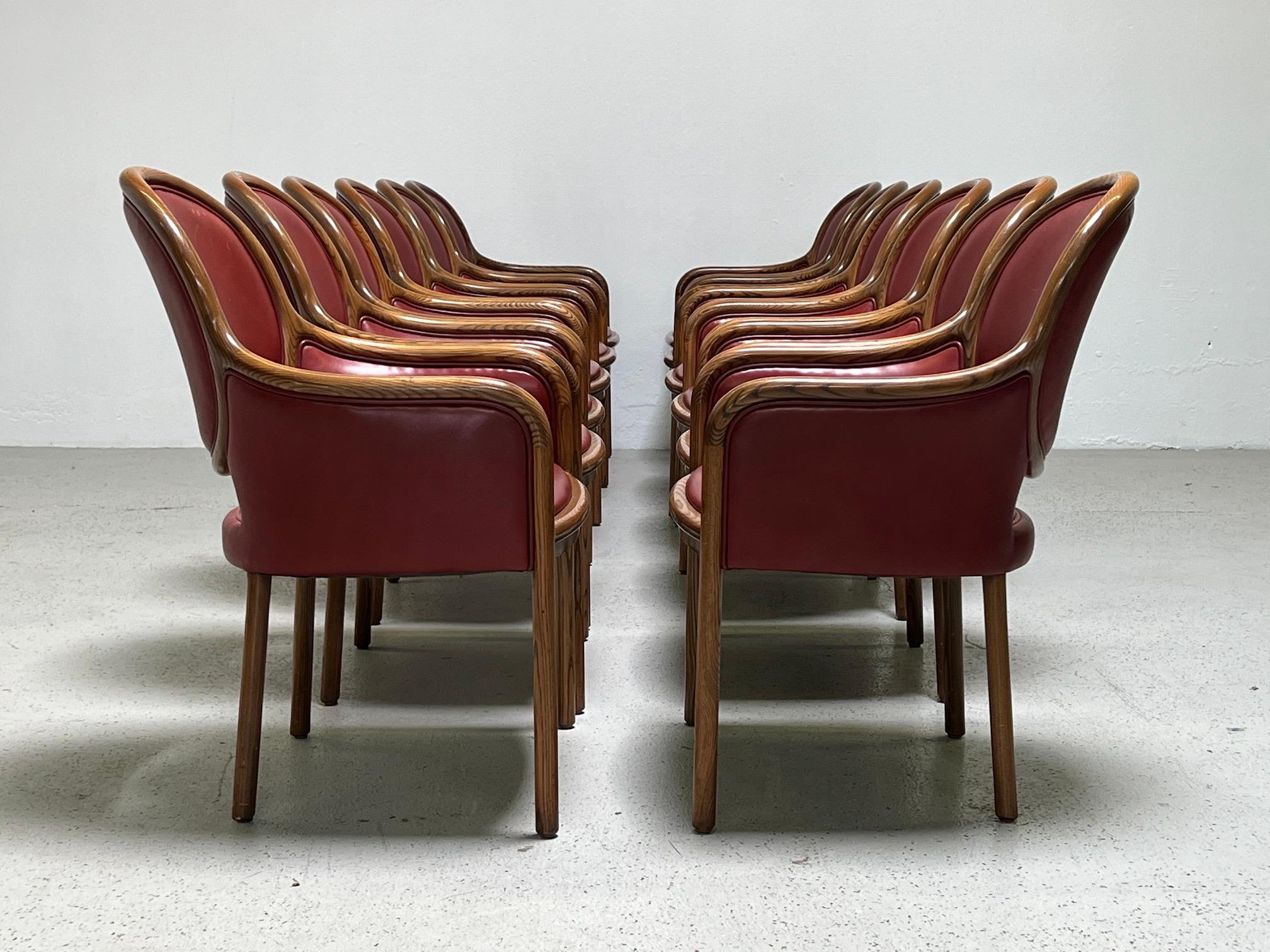 Set of 12 Chairs by Ward Bennett for Brickel 9