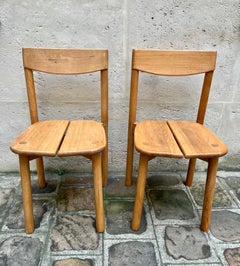 Set of 12 Chairs « Grains De Café » by Gauthier Delaye, France, 1950