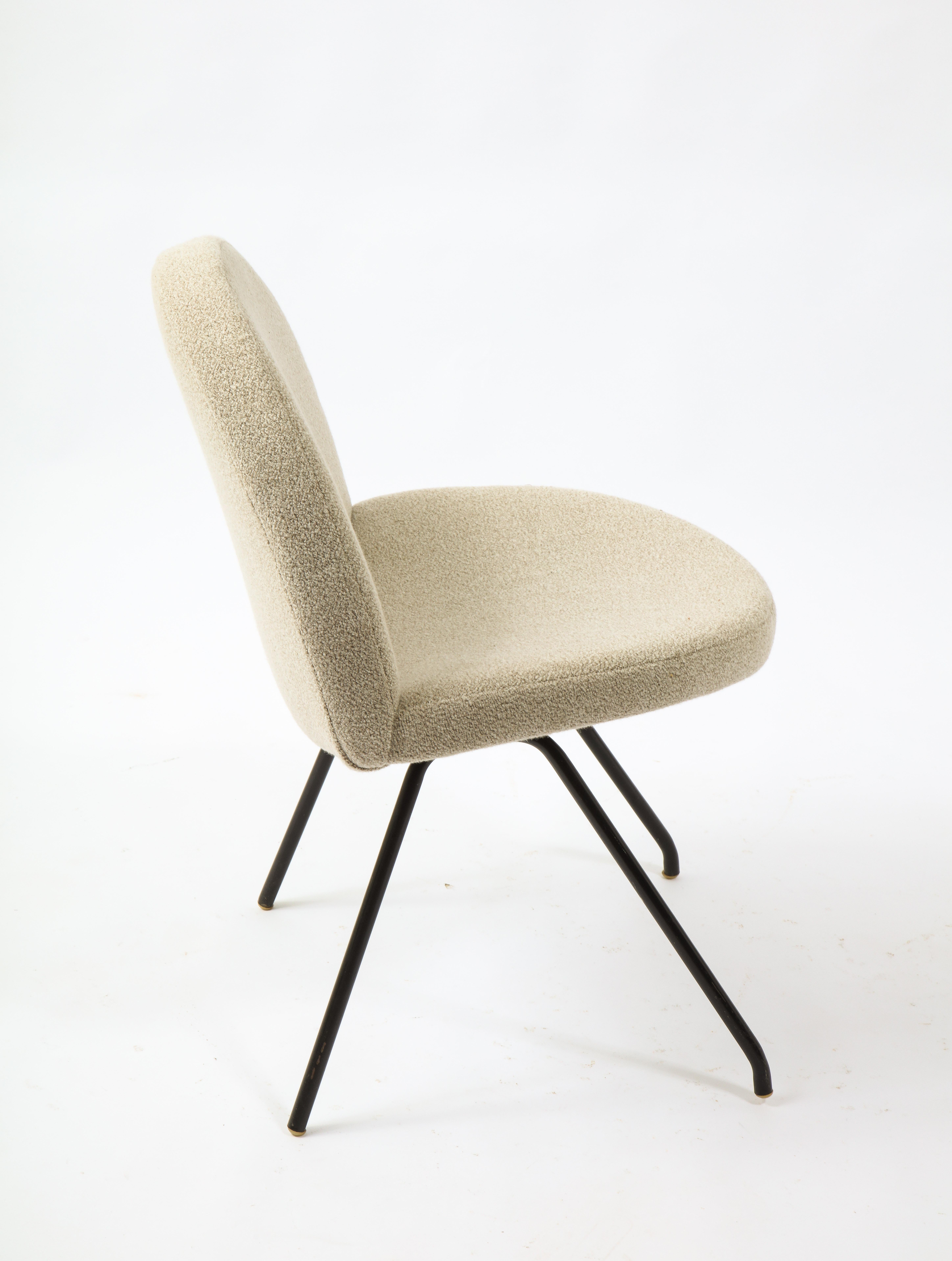 Joseph Andre Motte Set of 12 Model 771 Chair, France 1950's For Sale 3