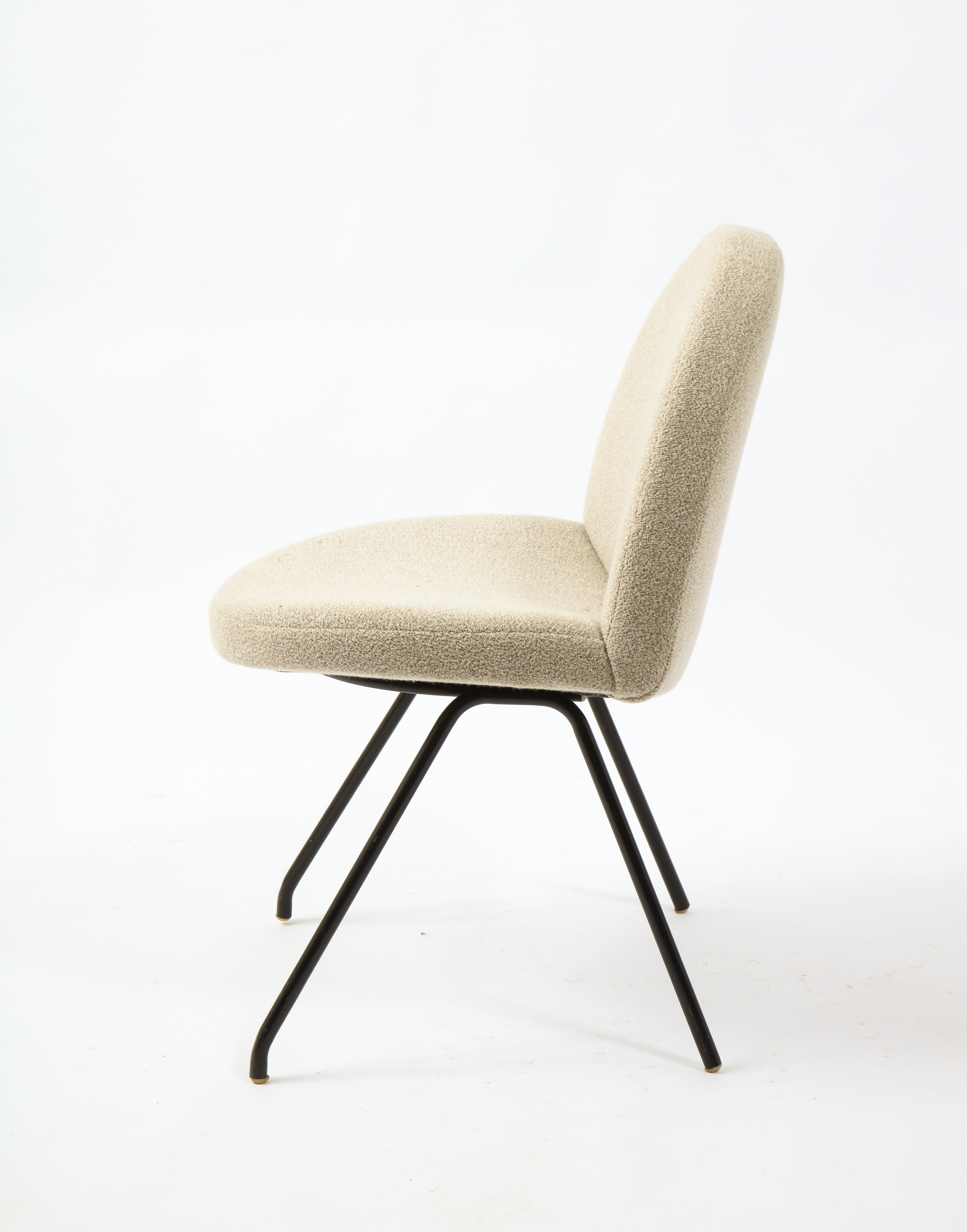 20th Century Joseph Andre Motte Set of 12 Model 771 Chair, France 1950's For Sale
