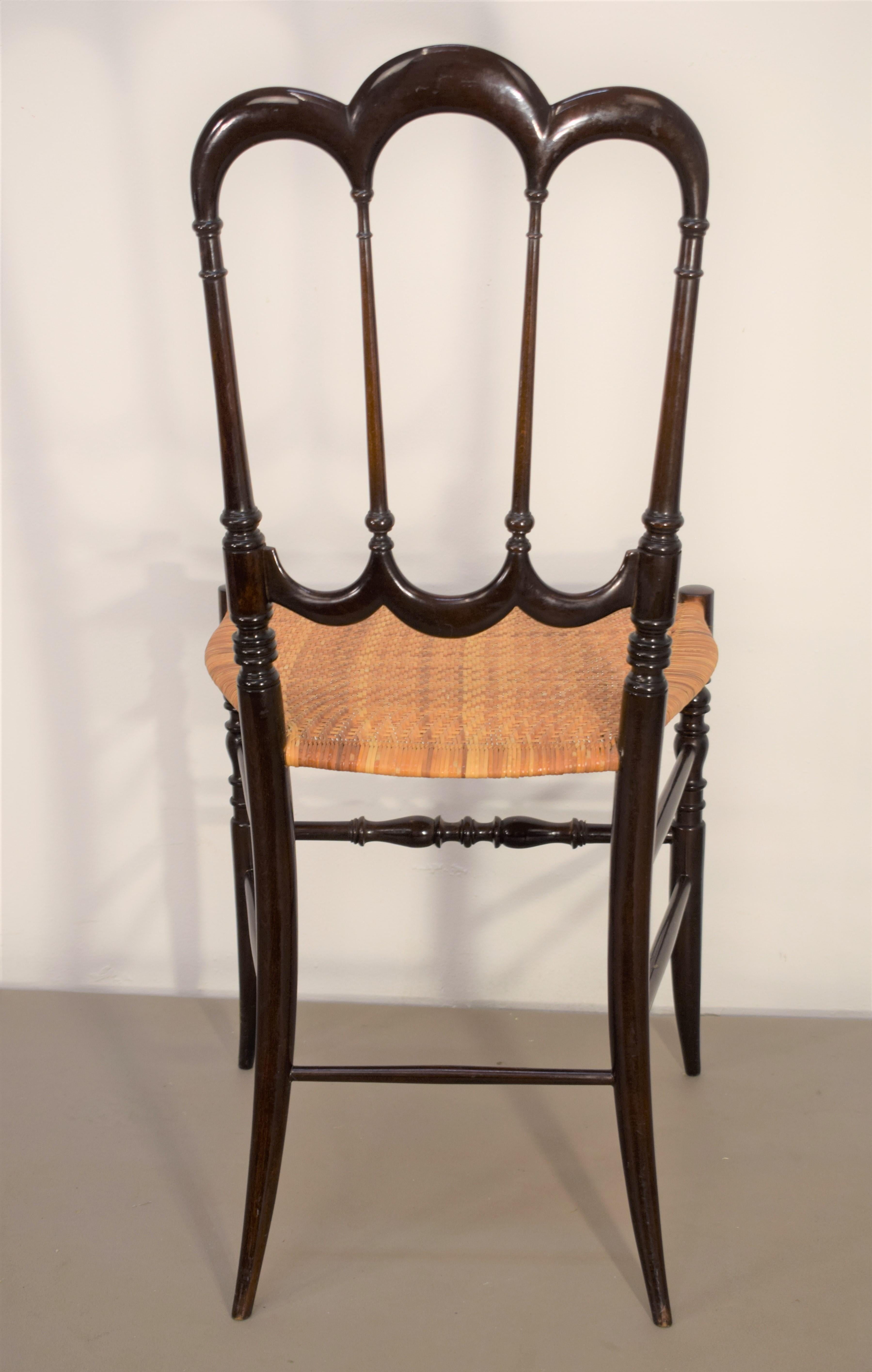 Mid-20th Century Set of 12 Chiavari chairs model 