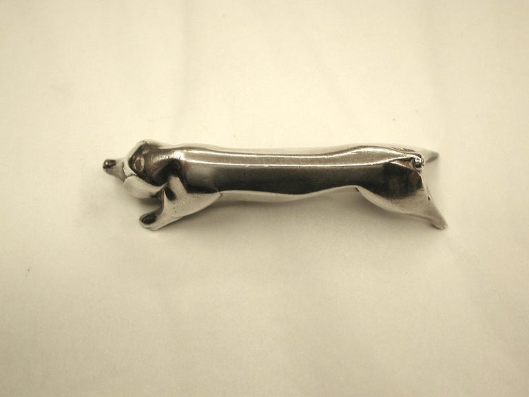 Porte-couteau Christofle Gallia Par Sandoz – Métal Argenté Art Déco