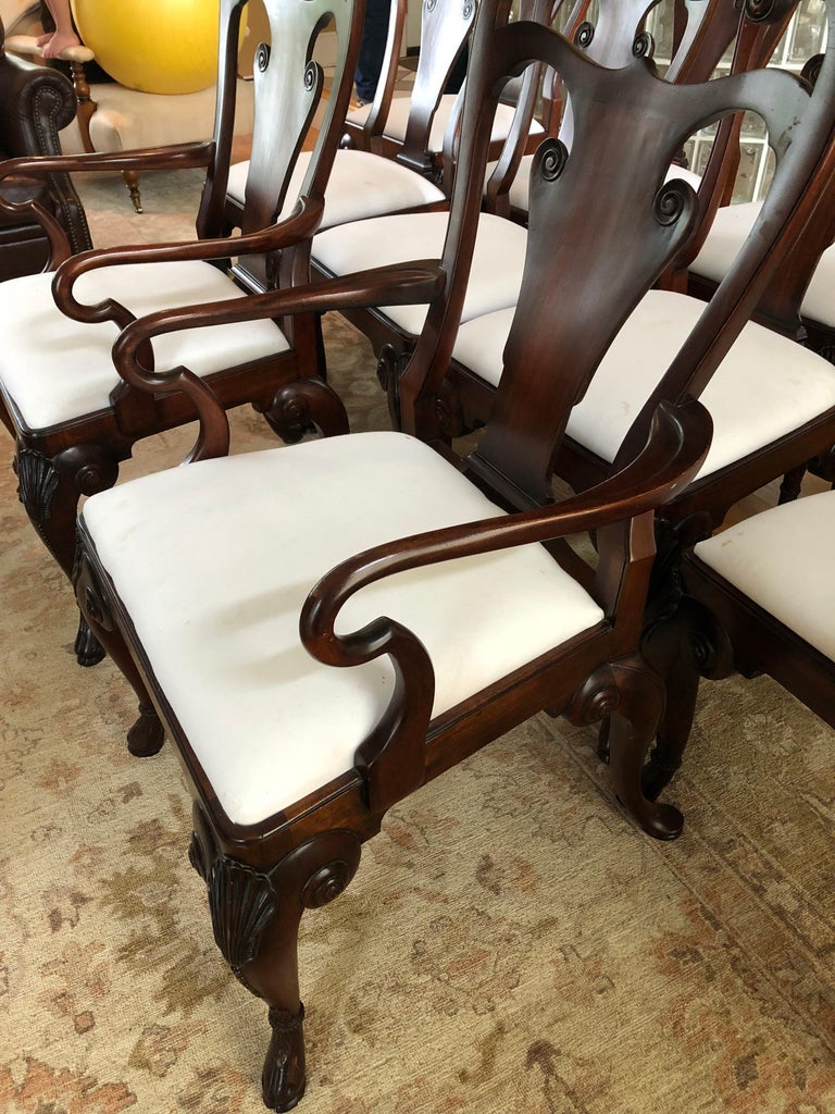 Set of 12 Classic Ralph Lauren for Henredon Dining Chairs at 1stDibs
