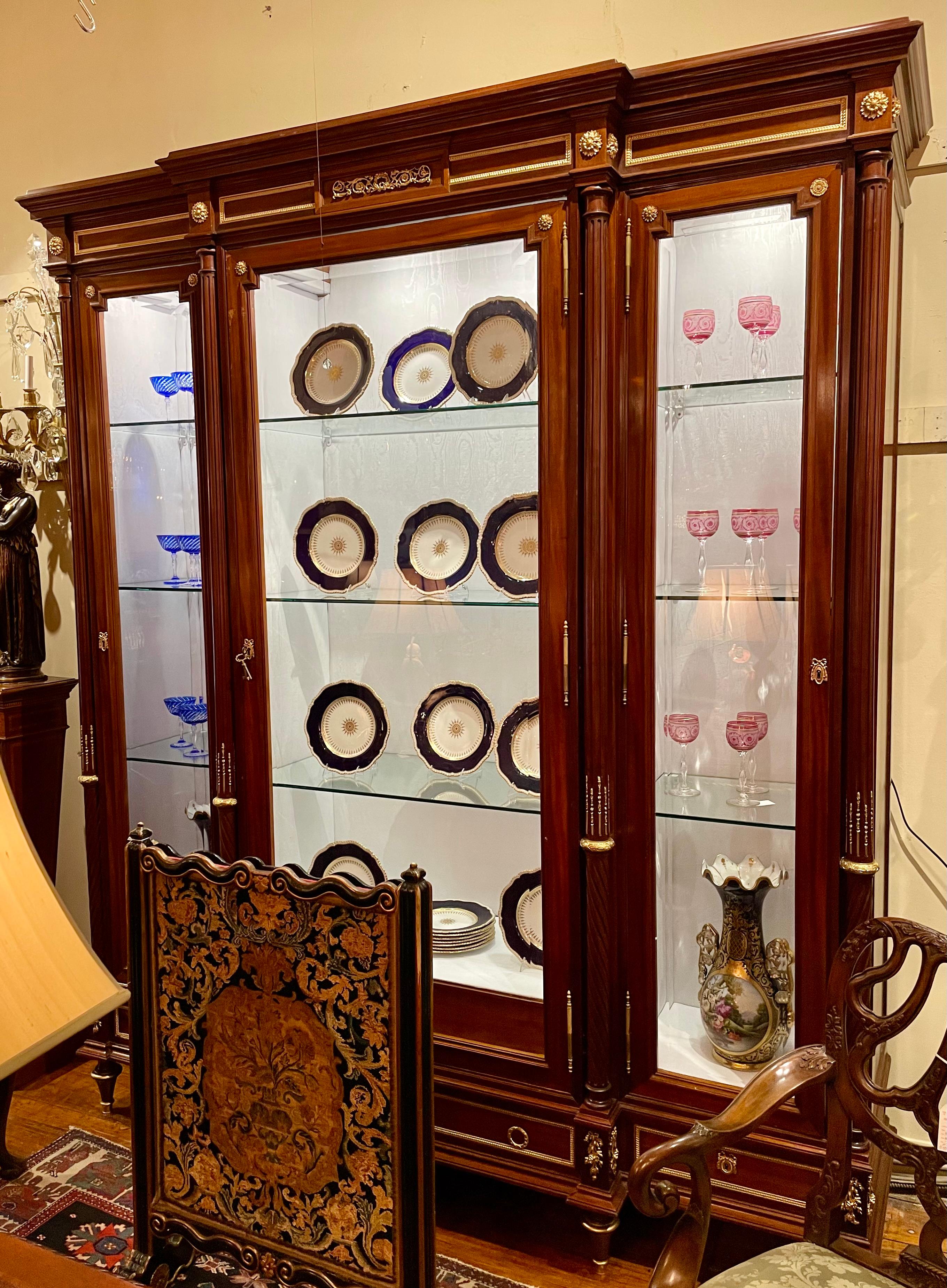 Ensemble de 12 coupes de champagne en cristal bleu cobalt 