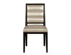 Set of 12 Custom Carrocel Art Deco Roll Back Dining Chairs