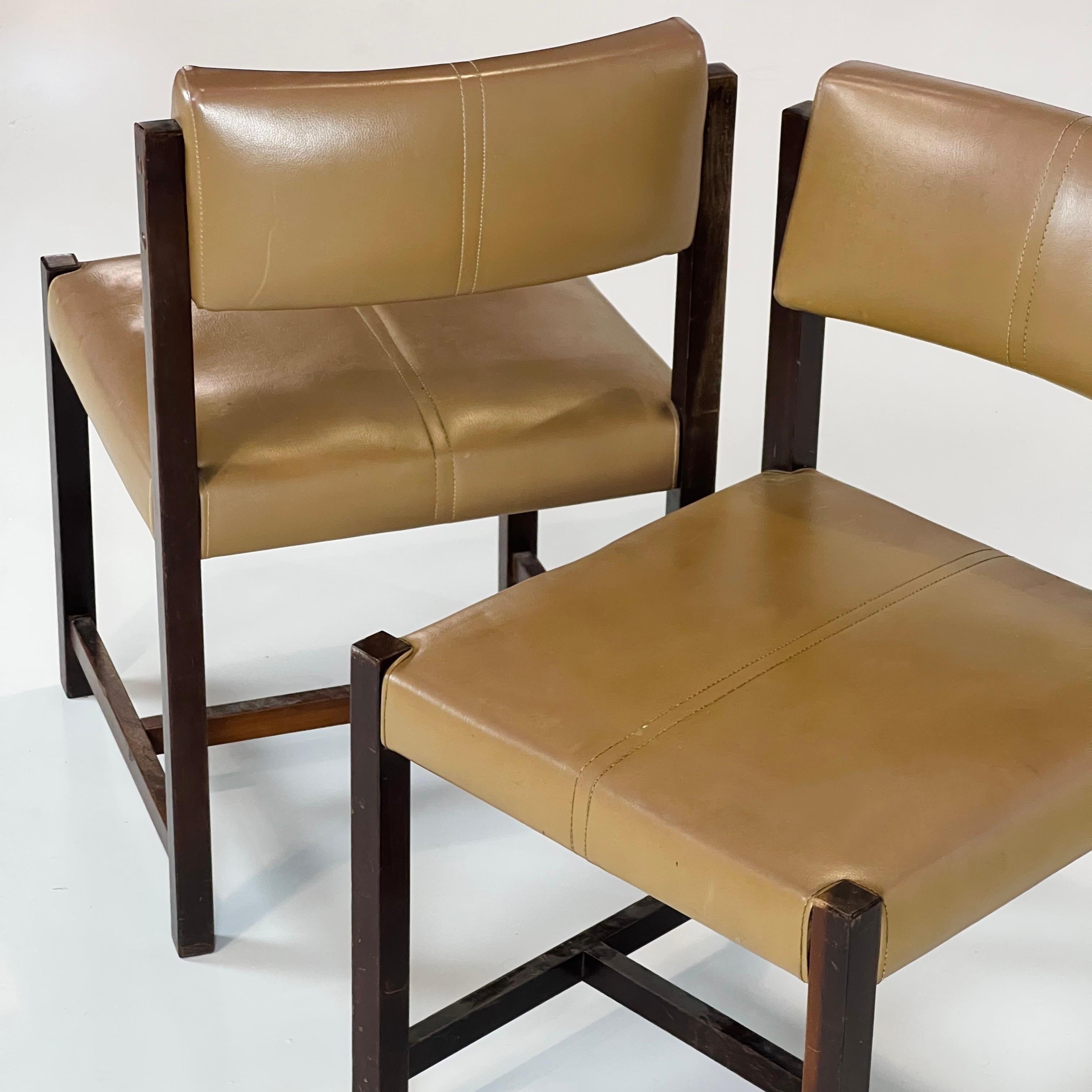 Set of 12 'Del Rey' Dining Room Chairs Designer Jorge Zalszupin 1960 Brazil In Good Condition In Curitiba, PR