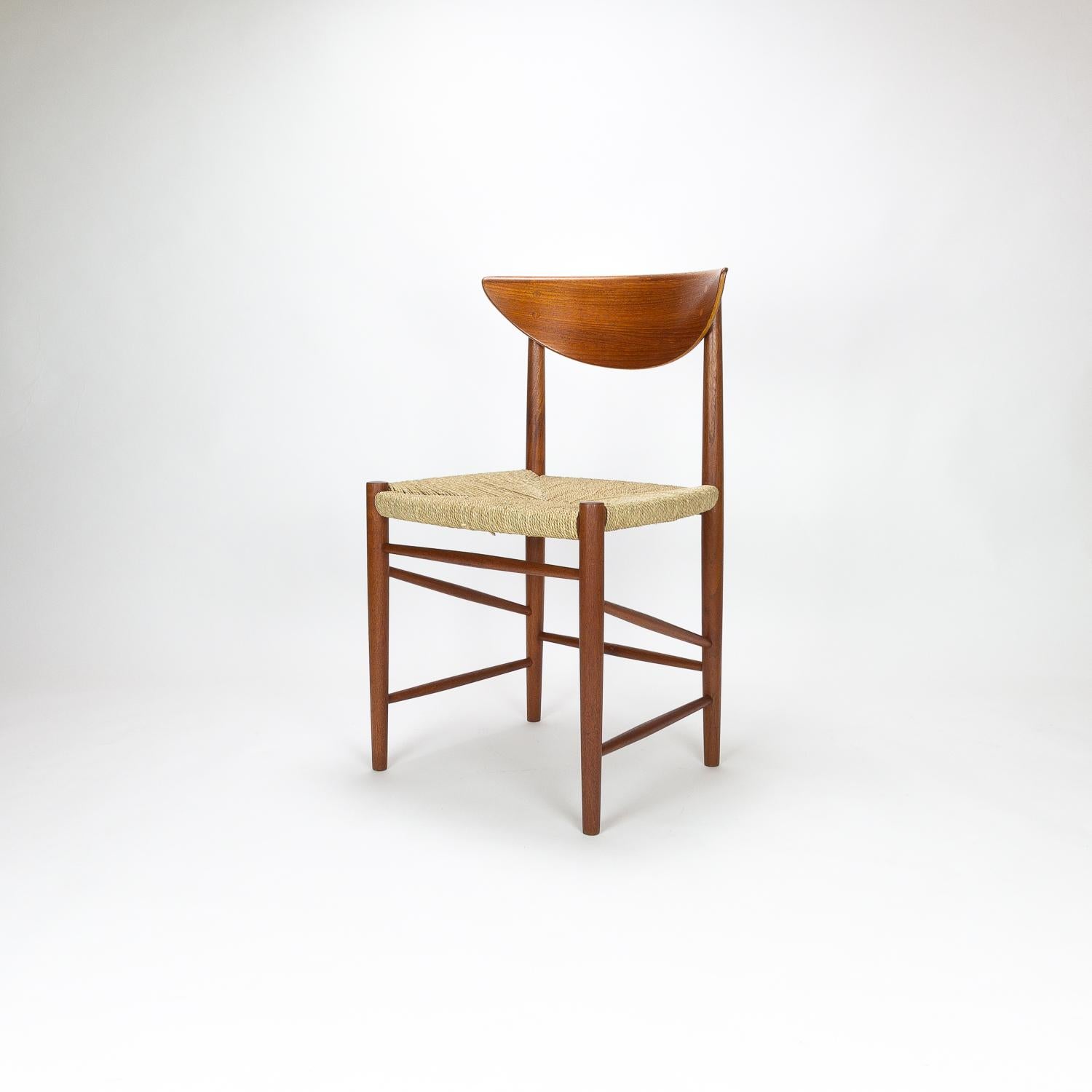Set of 12 Dining Chairs by Hvidt and Mølgaard-Nielsen, Denmark, 1950s 5