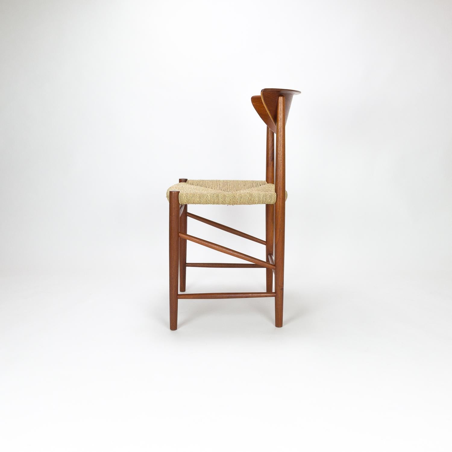 Set of 12 Dining Chairs by Hvidt and Mølgaard-Nielsen, Denmark, 1950s 6