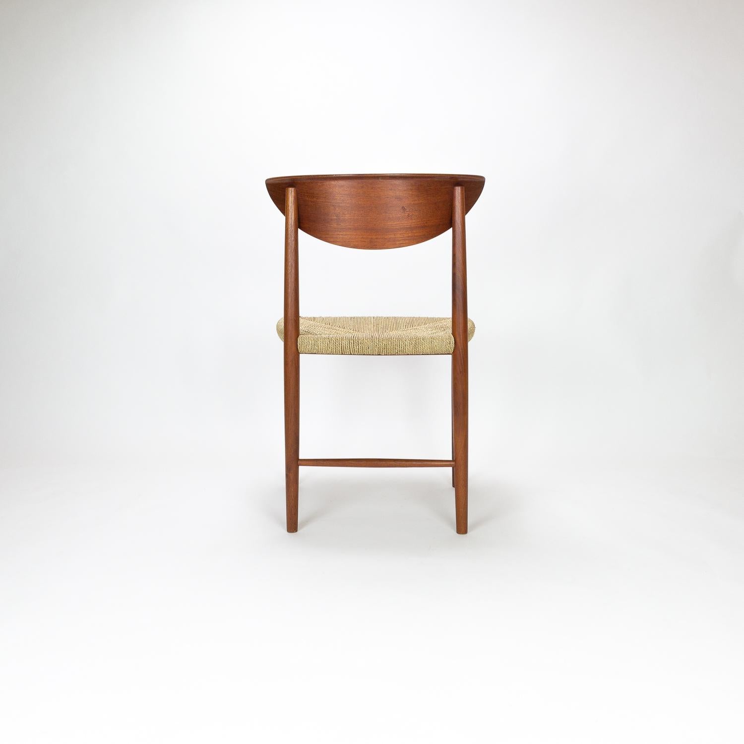 Set of 12 Dining Chairs by Hvidt and Mølgaard-Nielsen, Denmark, 1950s 7