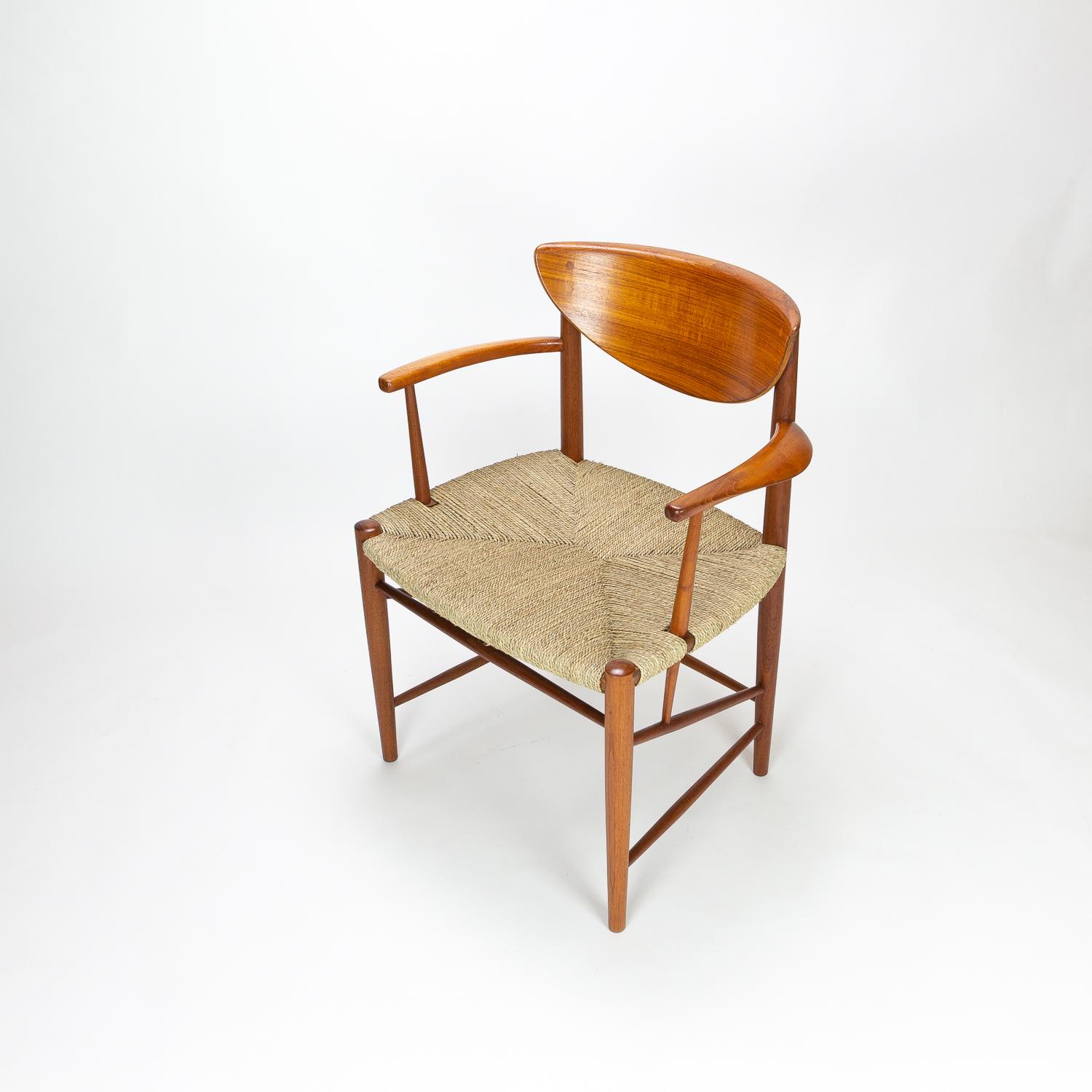 Set of 12 Dining Chairs by Hvidt and Mølgaard-Nielsen, Denmark, 1950s 2