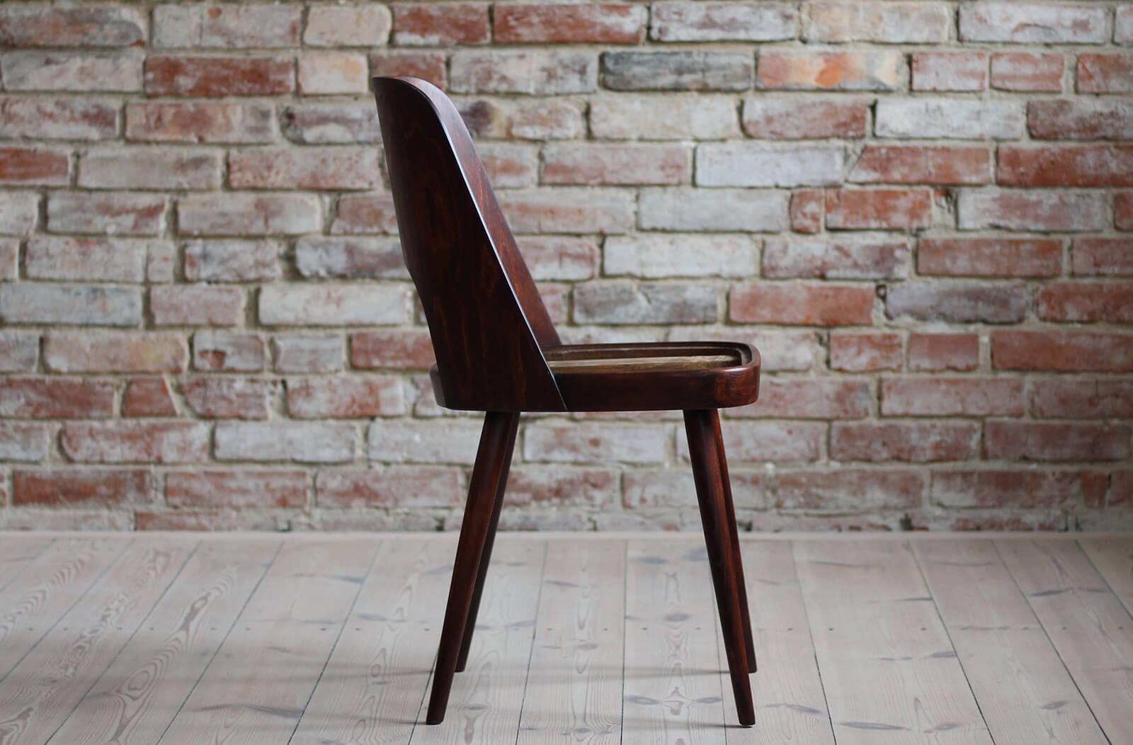 Beech Set of 12 Dining Chairs by Oswald Haerdtl, Kvadrat Customizable Reupholstery