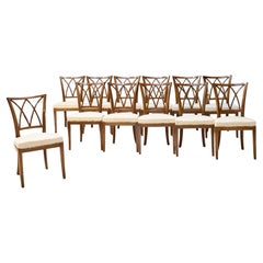 Antique Set of 12 Dining Chairs