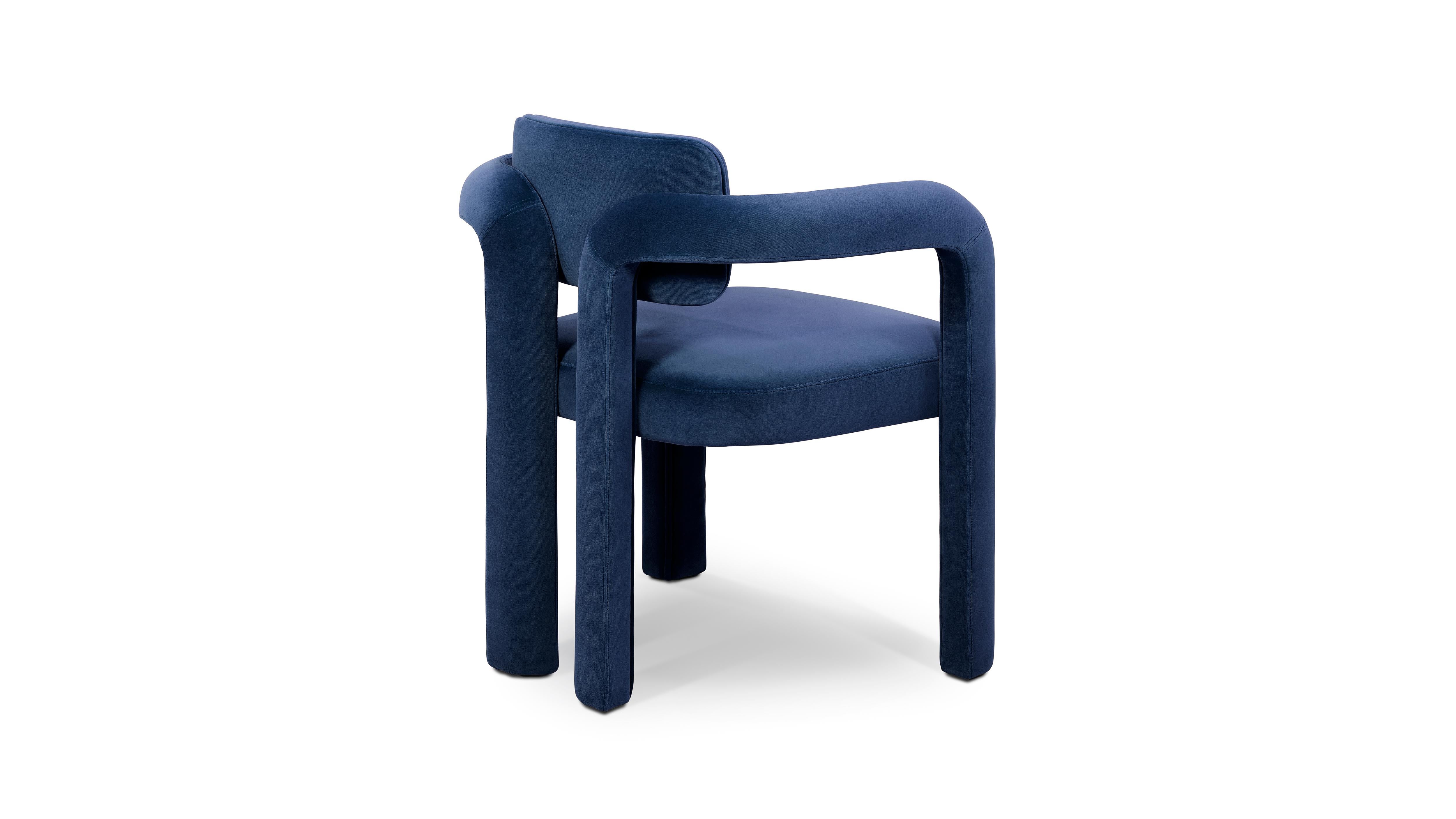 Set di 12 sedie da pranzo a doppio arco, velluto, InsidherLand by Joana Santos Barbosa In condizioni Nuovo in vendita a Maia, Porto