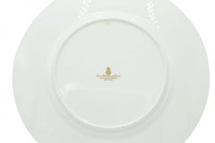 Set of 12 English Victorian Minton Porcelain Dinner Plates