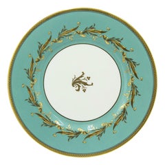 Set of 12 English Victorian Minton Porcelain Dinner Plates