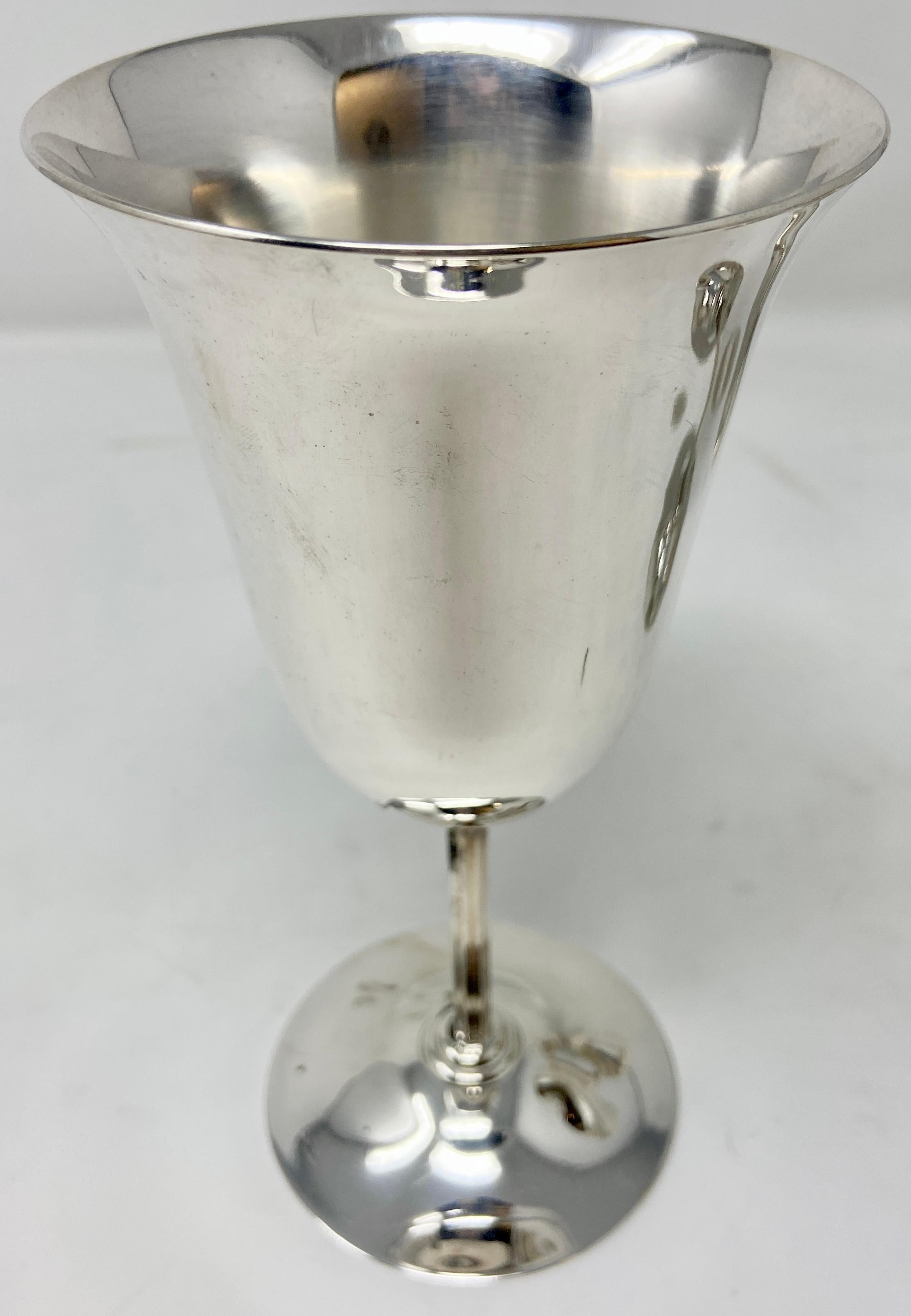 international silver goblets