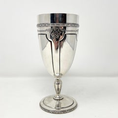 Set of 12 Estate American Sterling Silver "Towle Co." Water Goblets, Ca. 1950-60