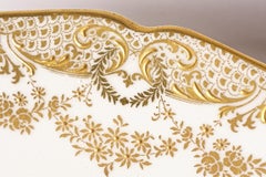 Set of 12 Fine Antique Tiffany Rim Soup or Entree Bowls, English, circa 1910