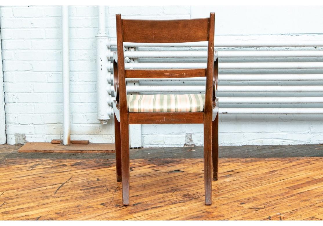 Set of 12 Fine Form 1820 Regency Mahogany Dining Chairs 5