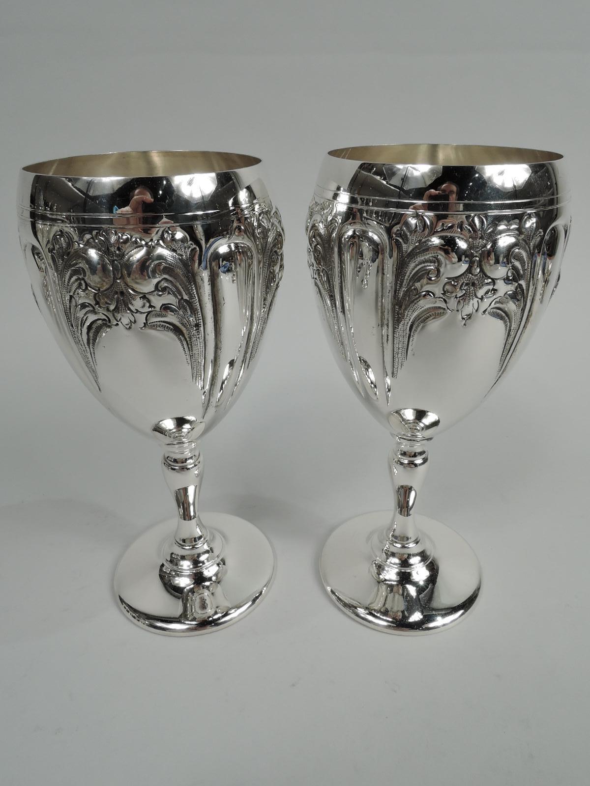 silver goblets for sale