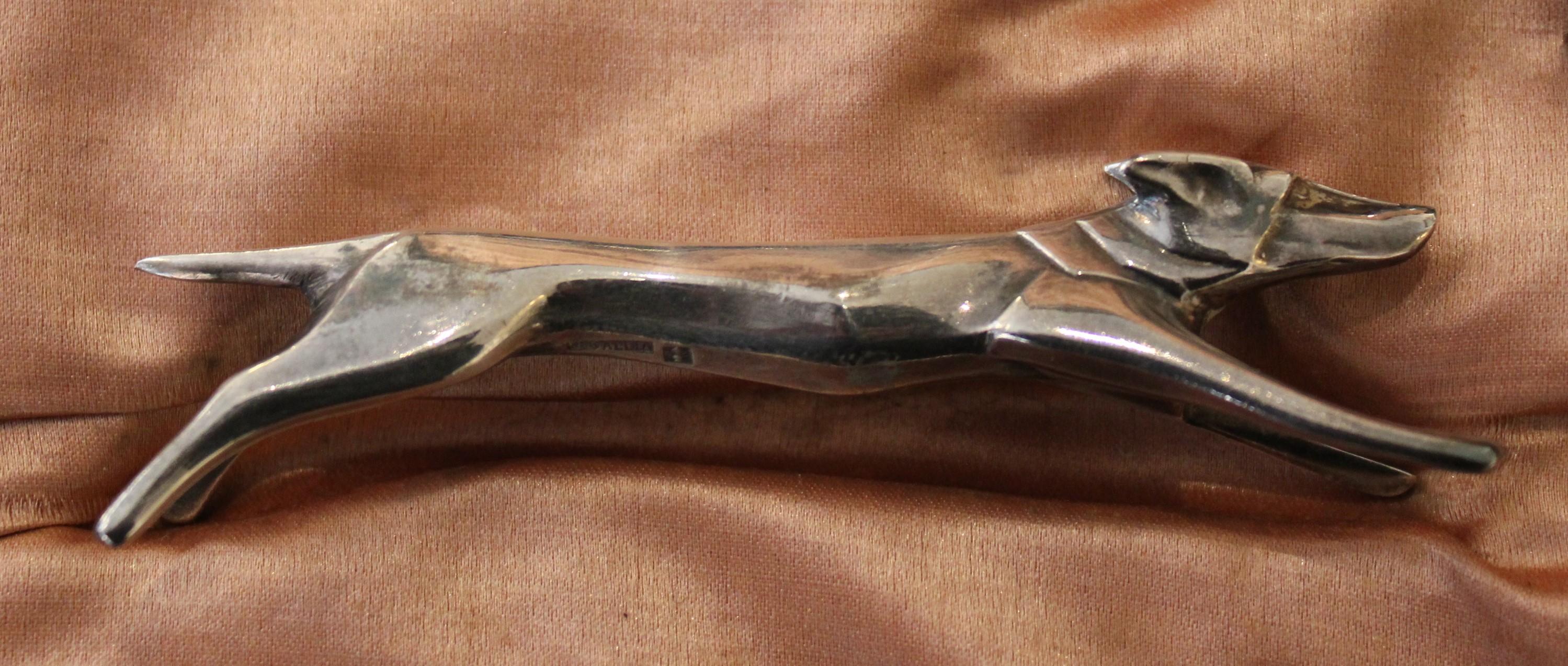 Set of 12 french Art Deco silver plated 