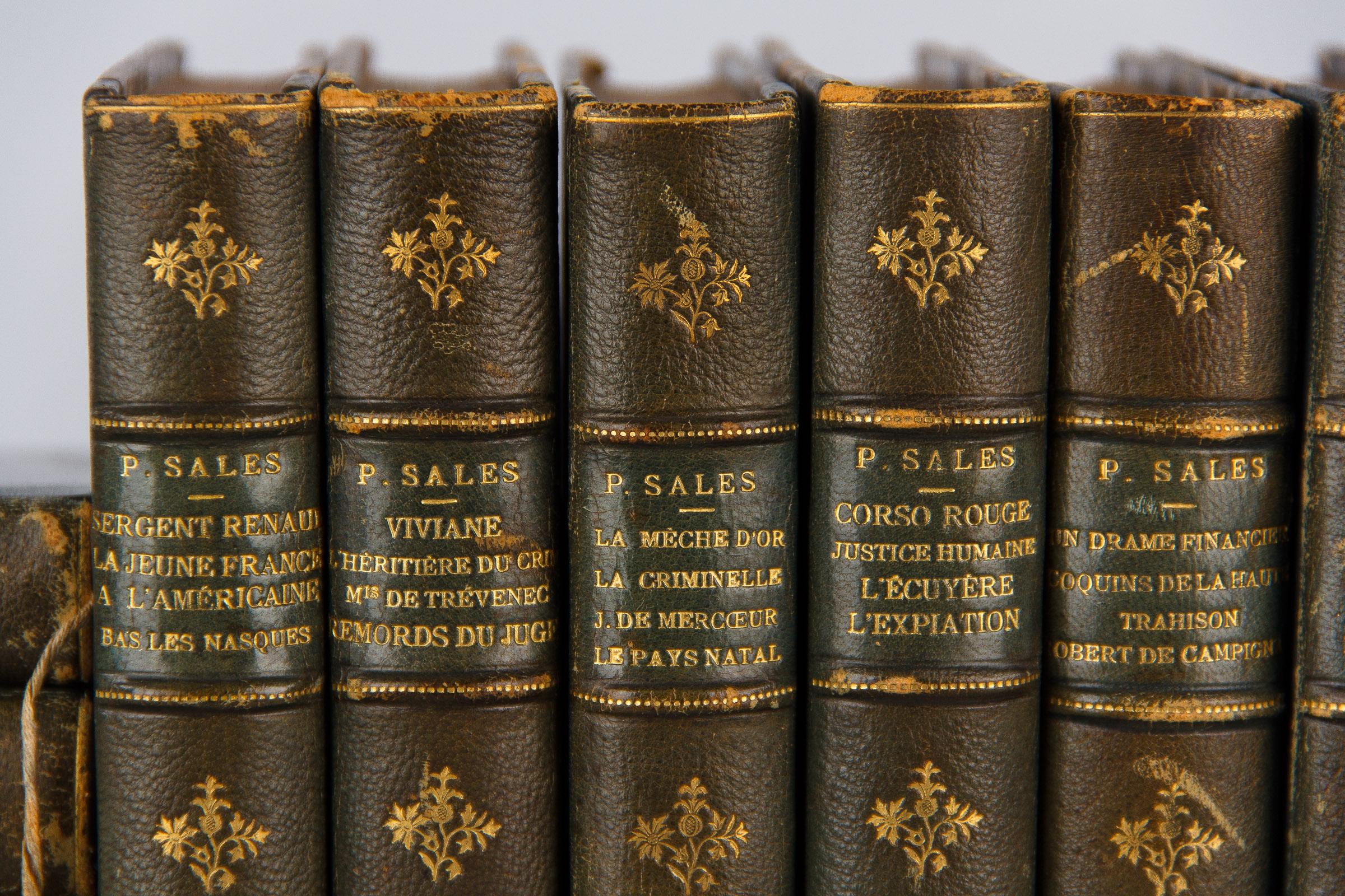 French Books, Writings of Pierre Sales, Early 1900s 4