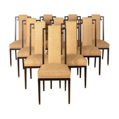 Set of 12 French Dining Chairs