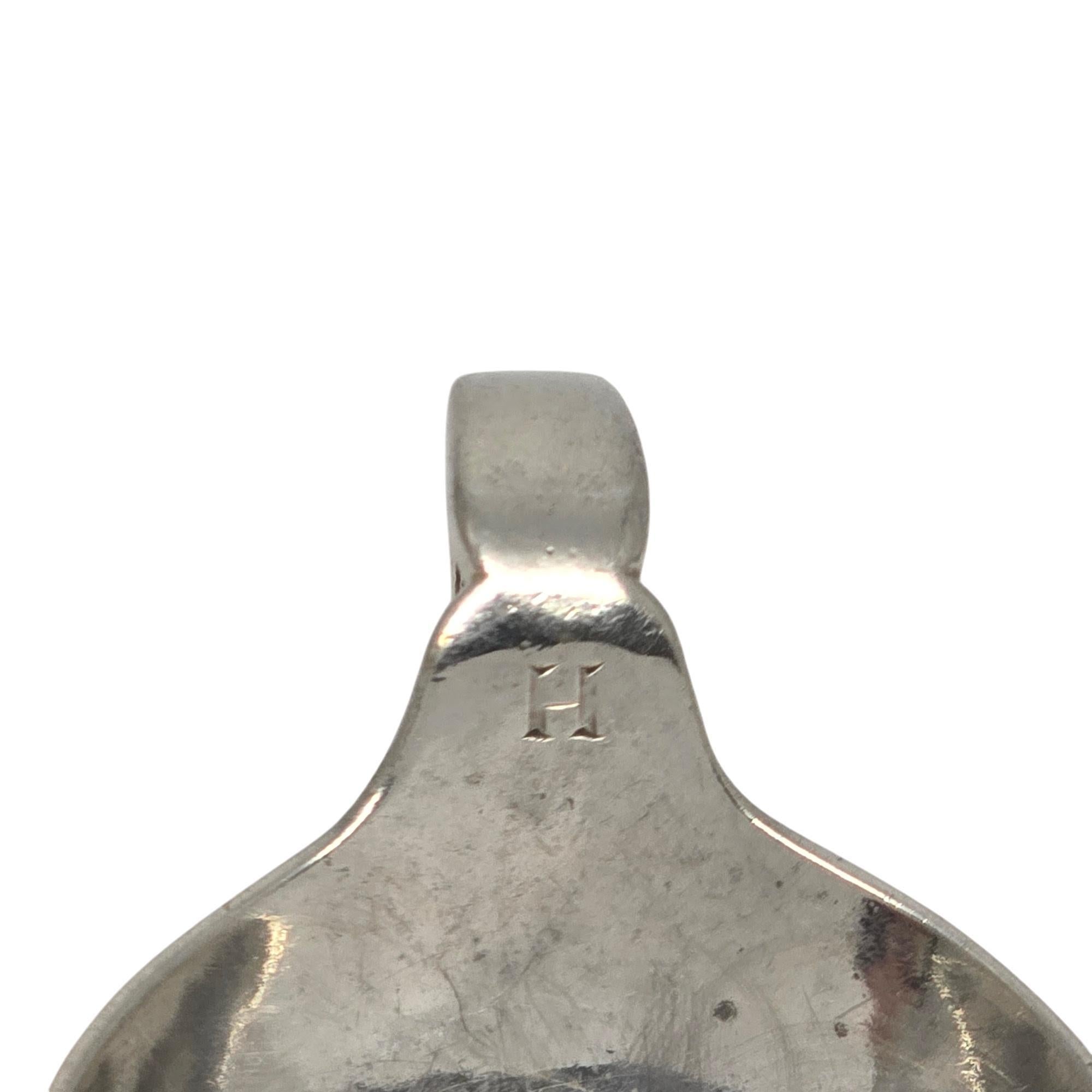 Set di 12 saliere in argento sterling Georg Jensen Denmark 110 w/Mono #19861 in vendita 3