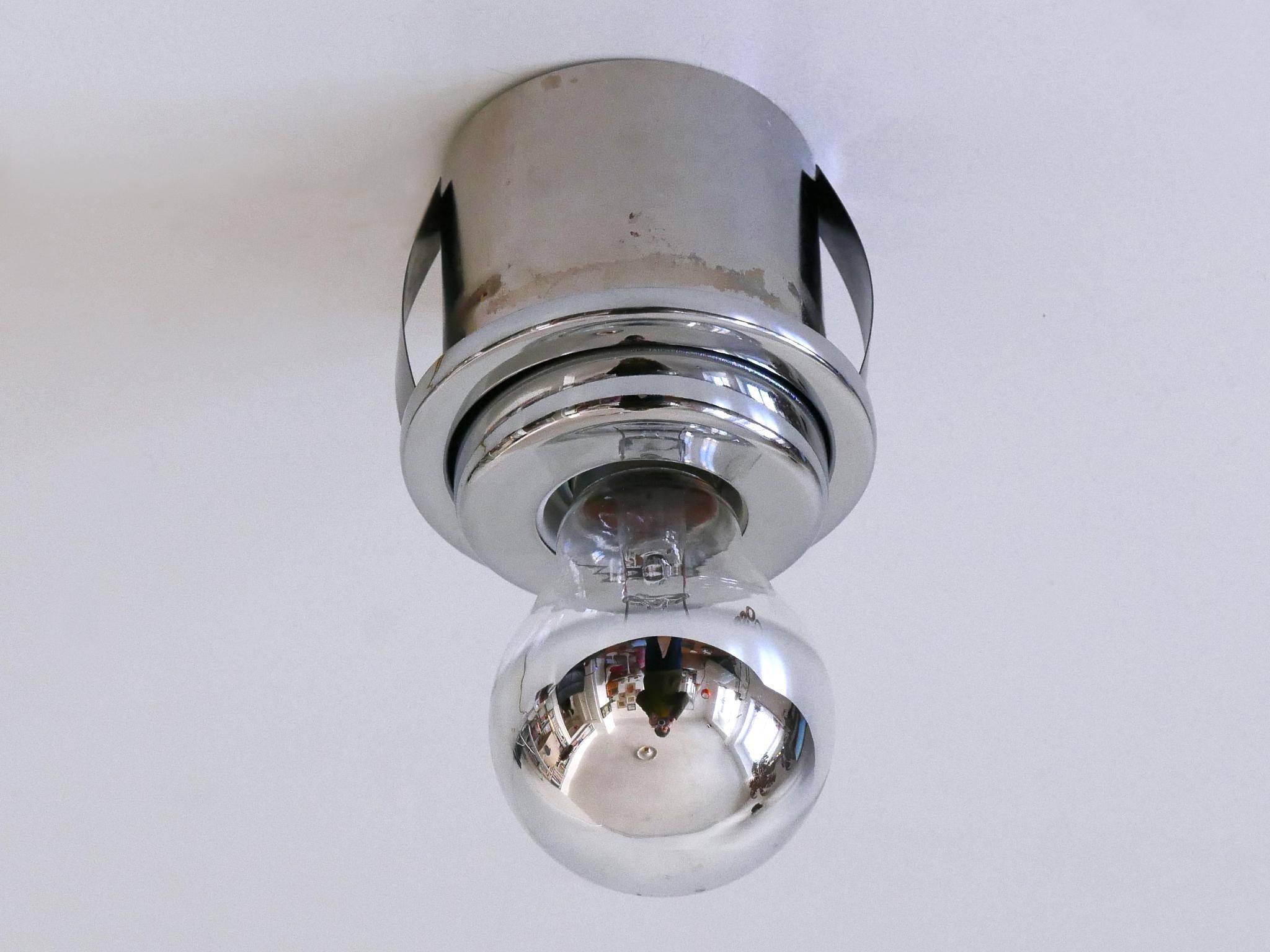 Set of 12 Gino Sarfatti Recessed Ceiling Lights 'SP 13' for Arteluce Italy 1970s For Sale 3
