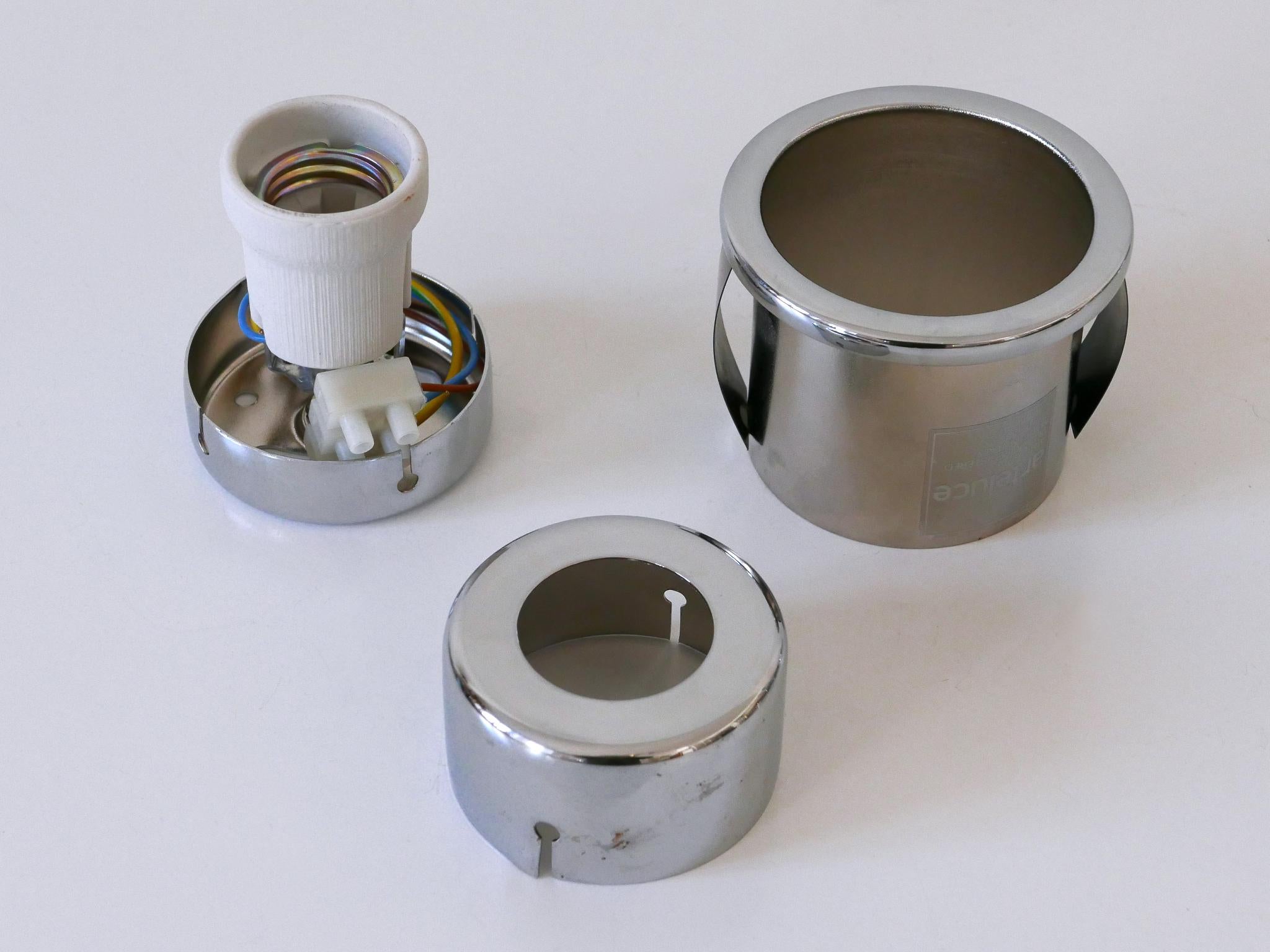Set of 12 Gino Sarfatti Recessed Ceiling Lights 'SP 13' for Arteluce Italy 1970s For Sale 11