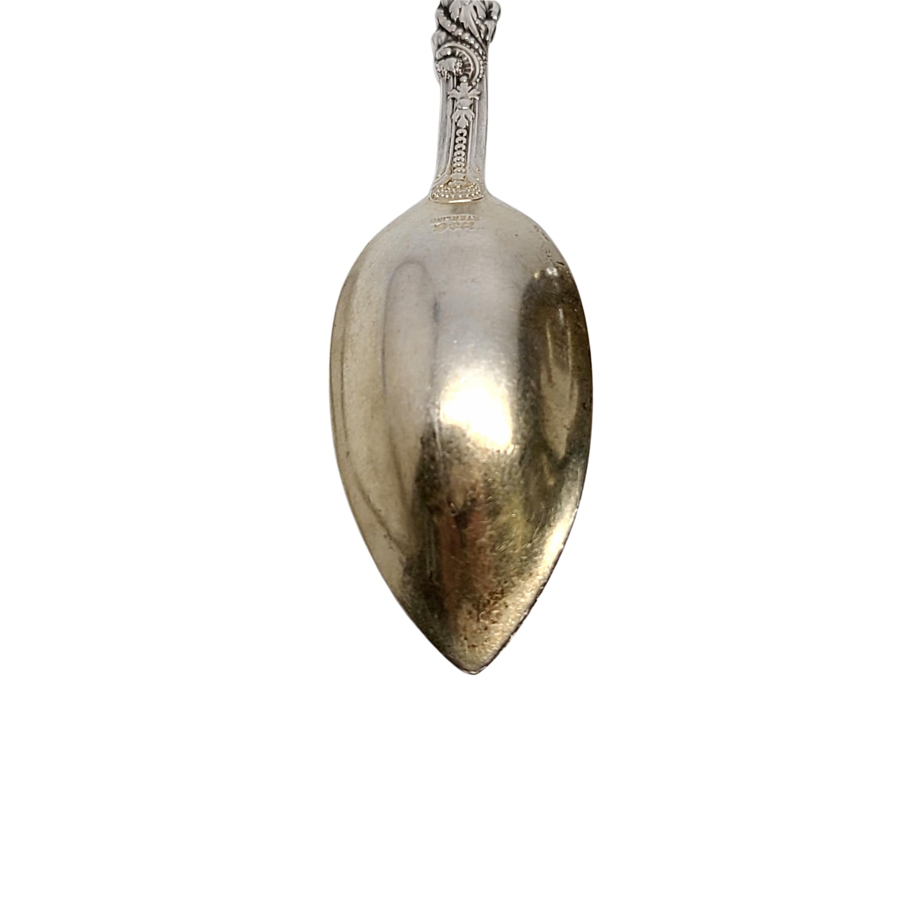 Set of 12 Gorham Versailles Sterling Silver/Gold Wash Bowl Spoons 'Monogrammed' For Sale 3
