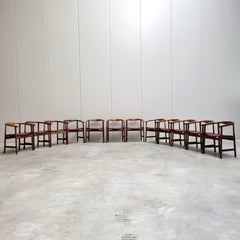 Set of 12 Hans Wegner Dining Chair PP203 by PP Mobler Denmark 1969