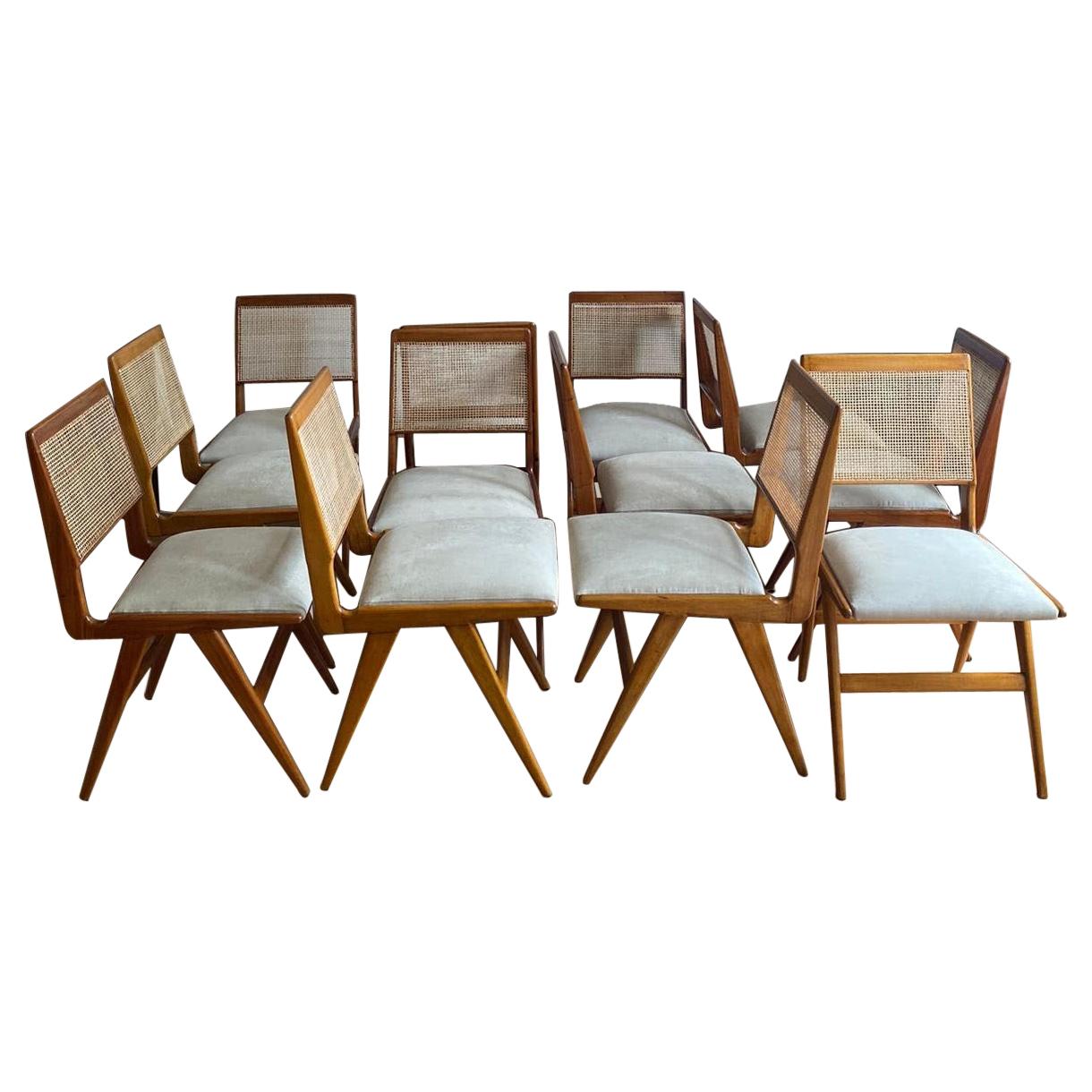 Set of 12 Iconic Chairs by Martin Eisler