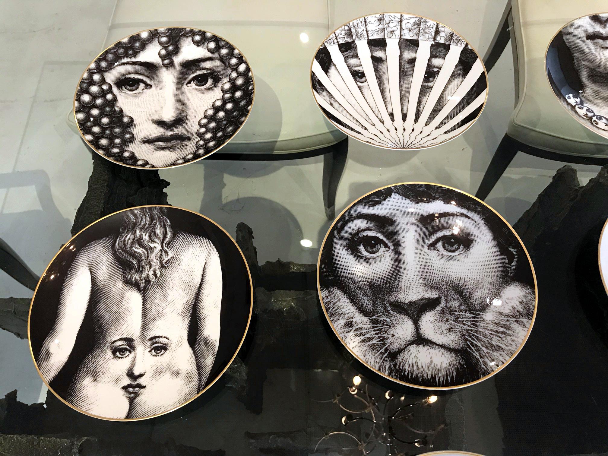 fornasetti julia plates