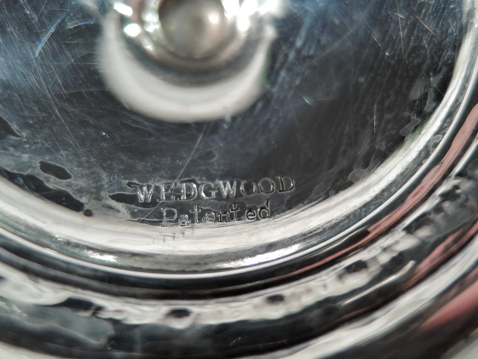 Set of 12 International Sterling Silver Goblets in Wedgwood Pattern 2