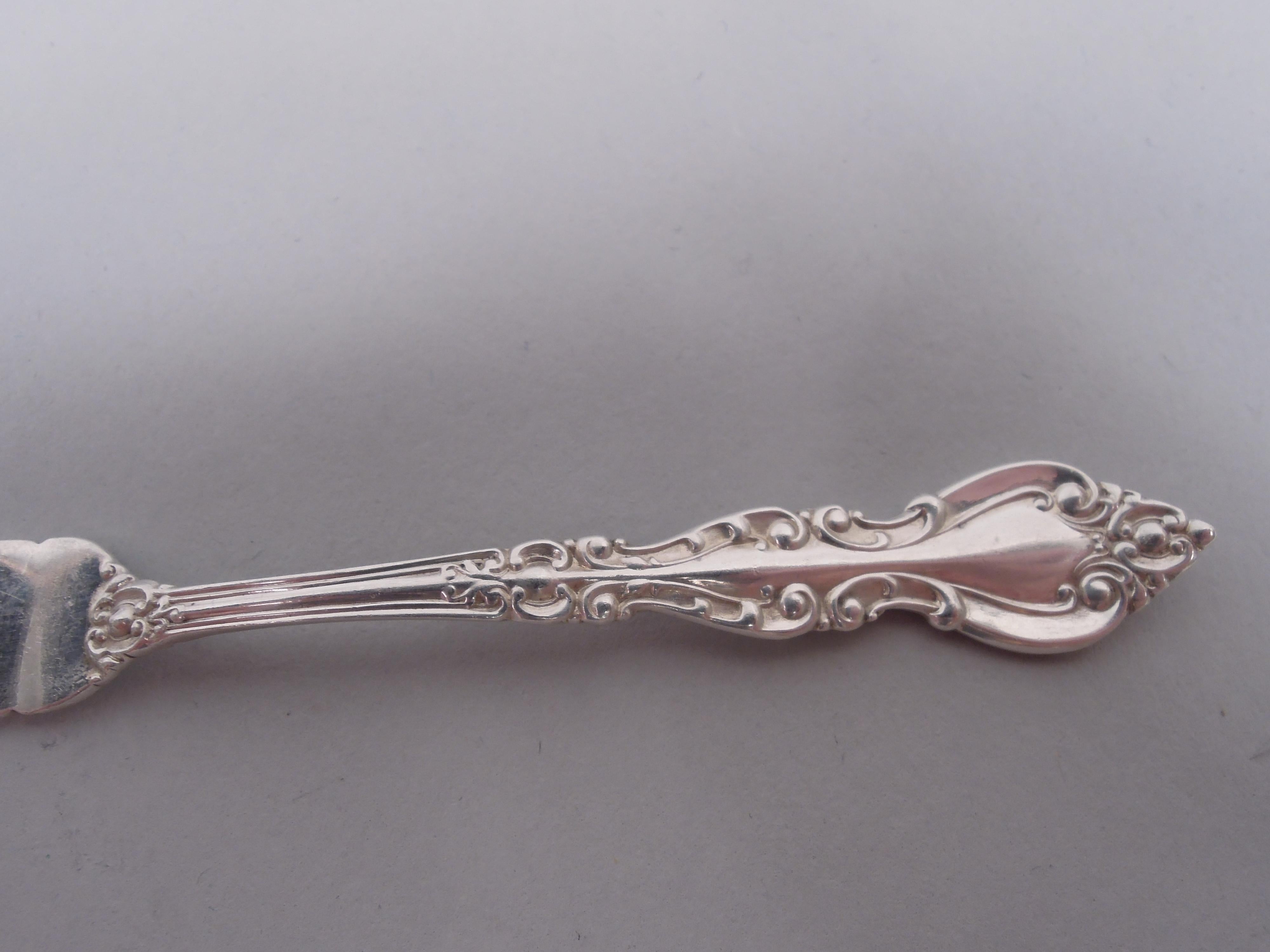 Américain Ensemble de 12 fourchettes à fraise en argent sterling International Warwick en vente