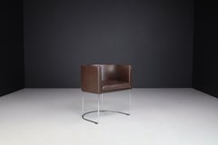 Set of 12 Italian Modern Arm Dining Chairs by Piero Lissoni for Matteo Grassi
