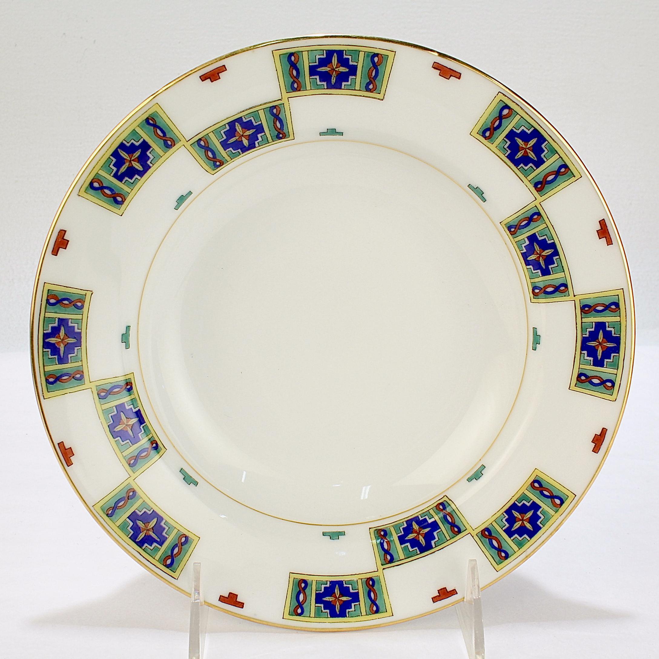 Set von 12 Kornilov / Kornilow Brothers Suppenschalen aus kaiserlich-russischem Porzellan im Angebot 10