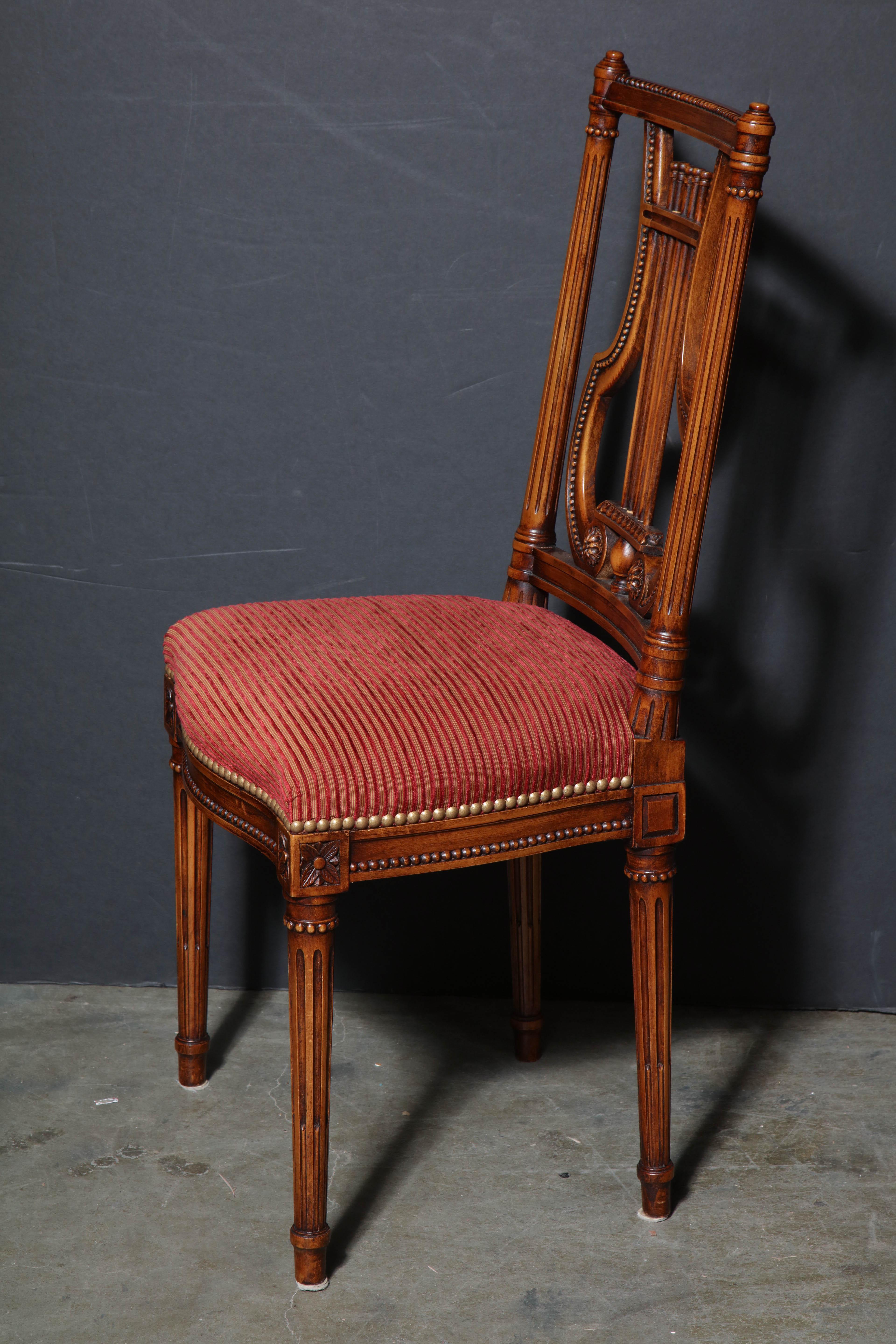 Set of 12 Louis XVI Dining Chairs 4