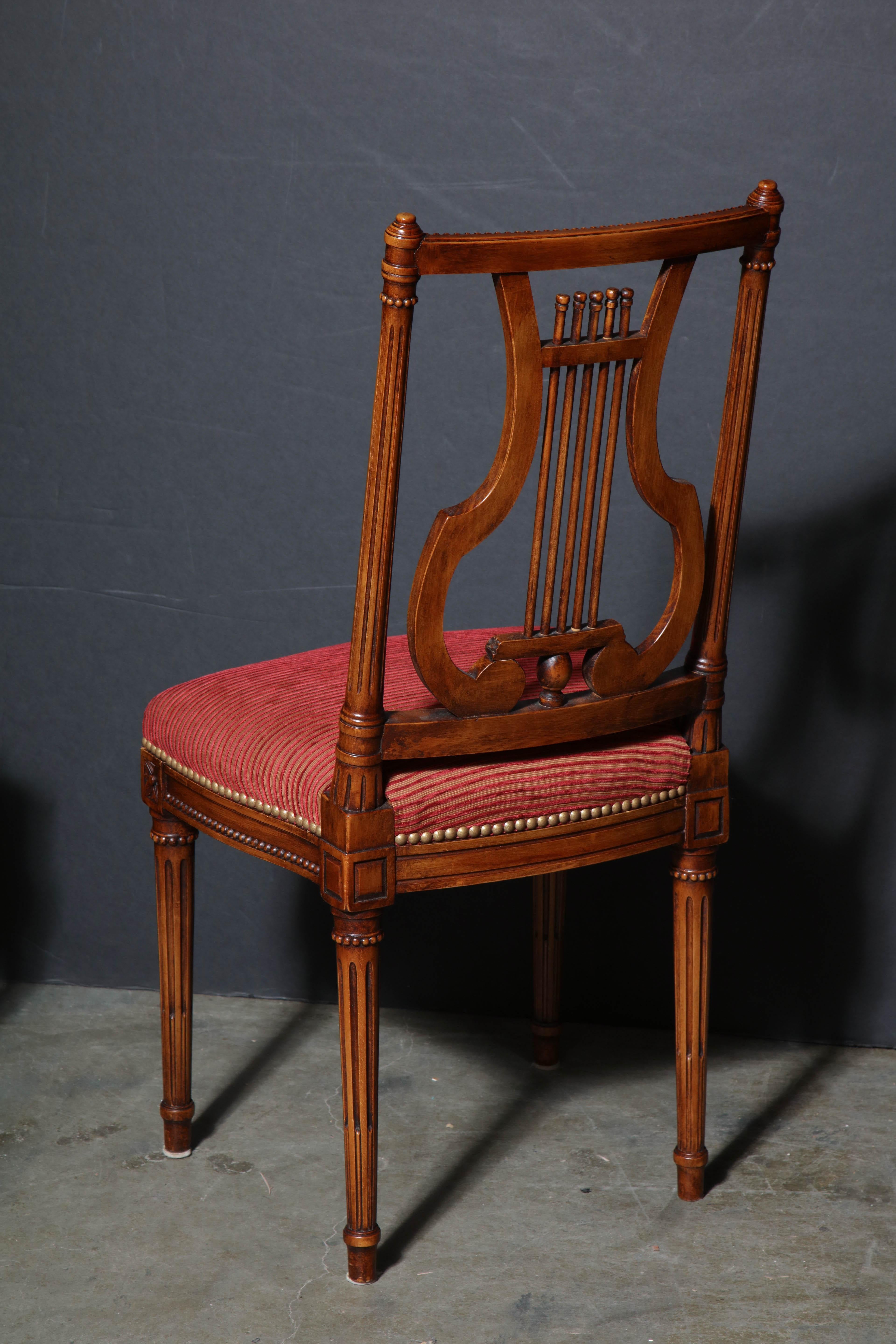 Set of 12 Louis XVI Dining Chairs 6