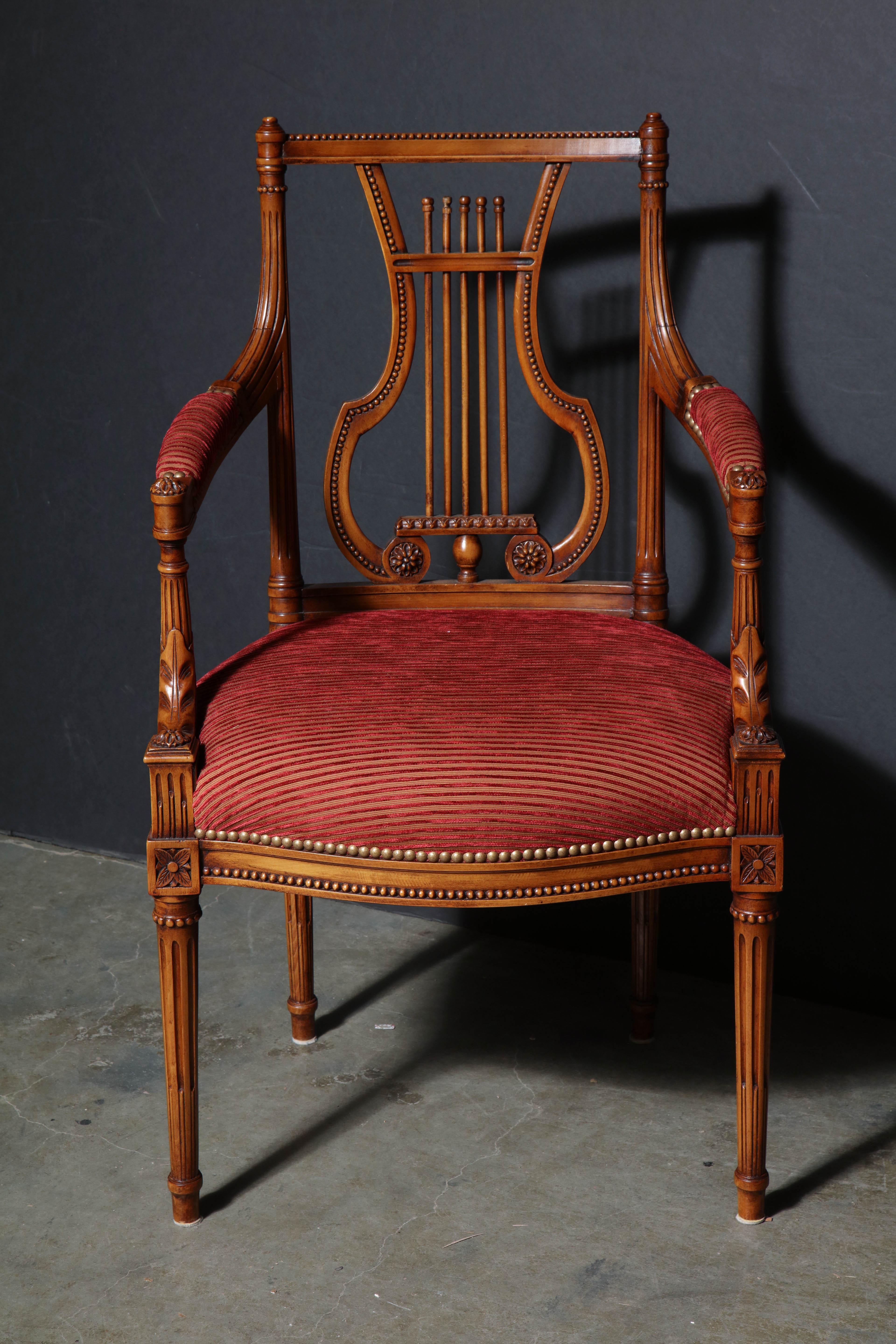 Set of 12 Louis XVI Dining Chairs 9